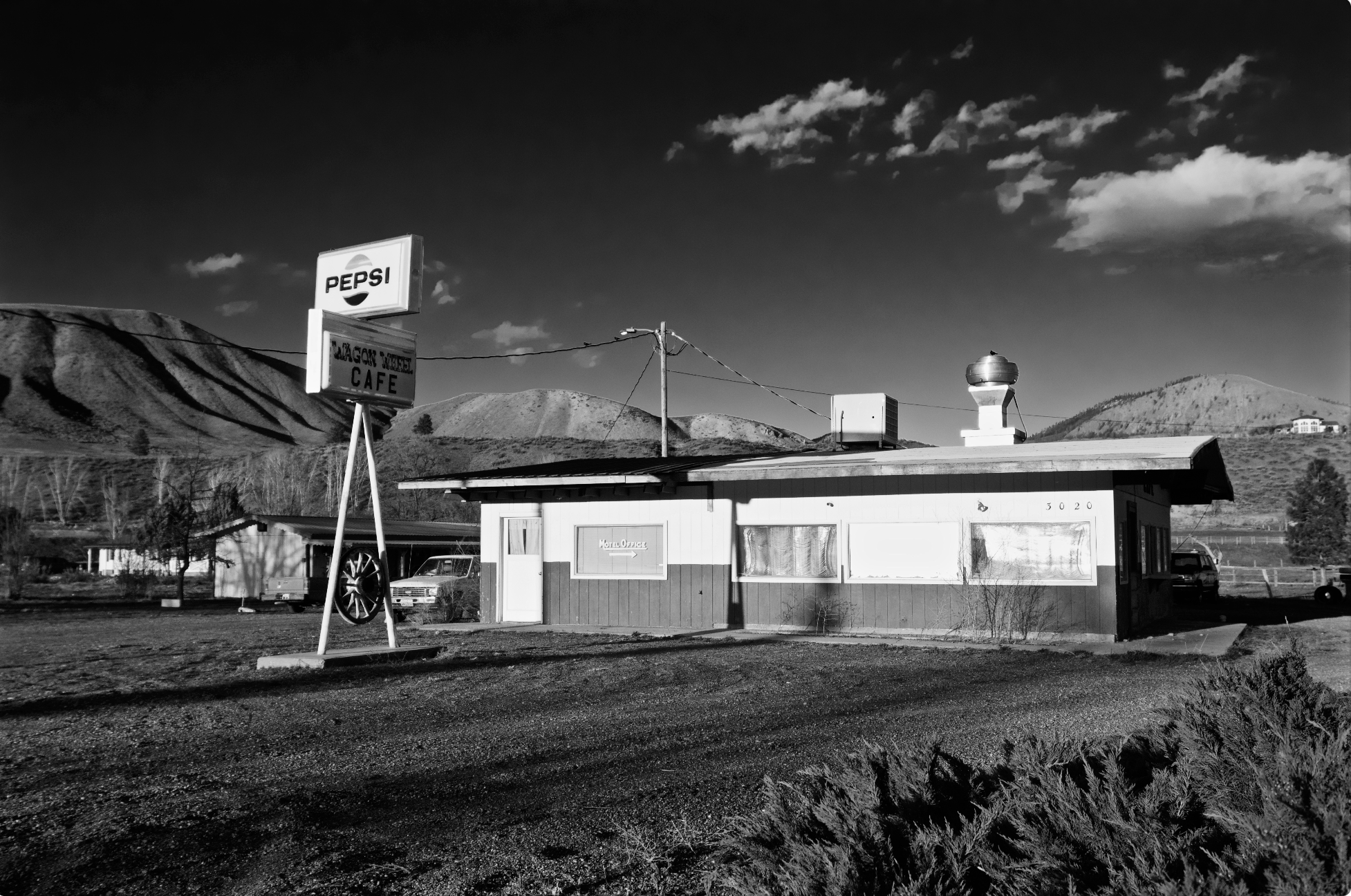 Roadside diner, Washington