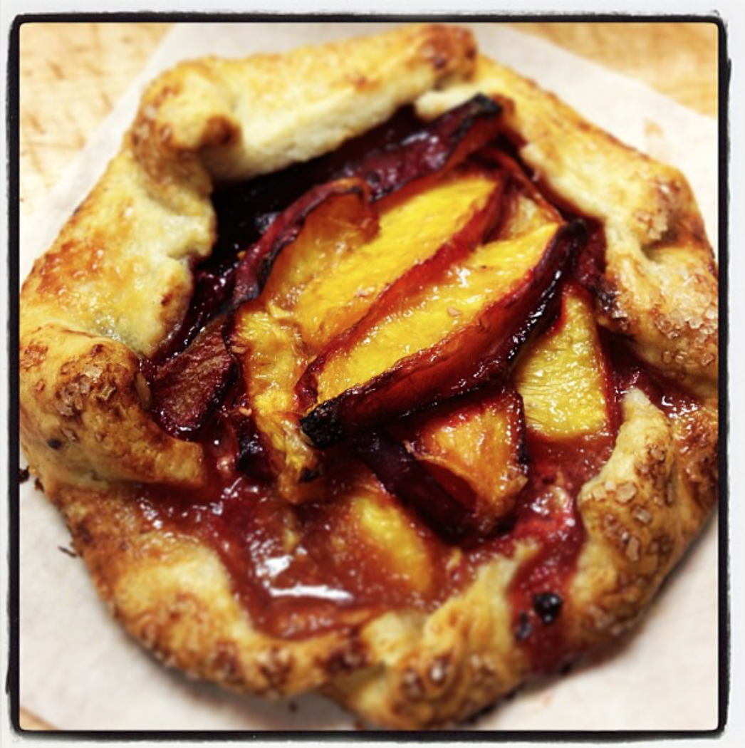 Plum Nectarine Galette