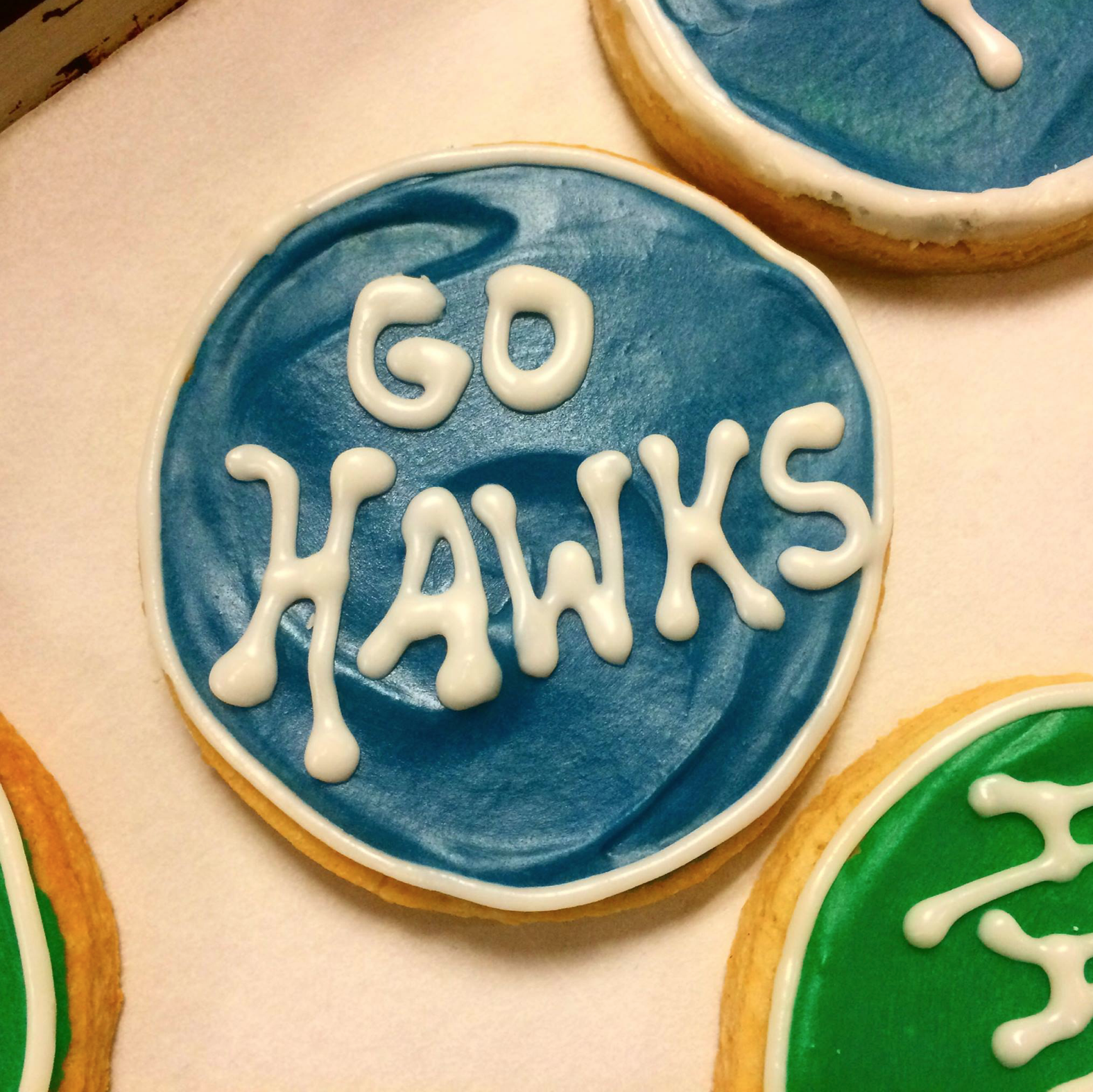 Superbowl Sugar Cookies