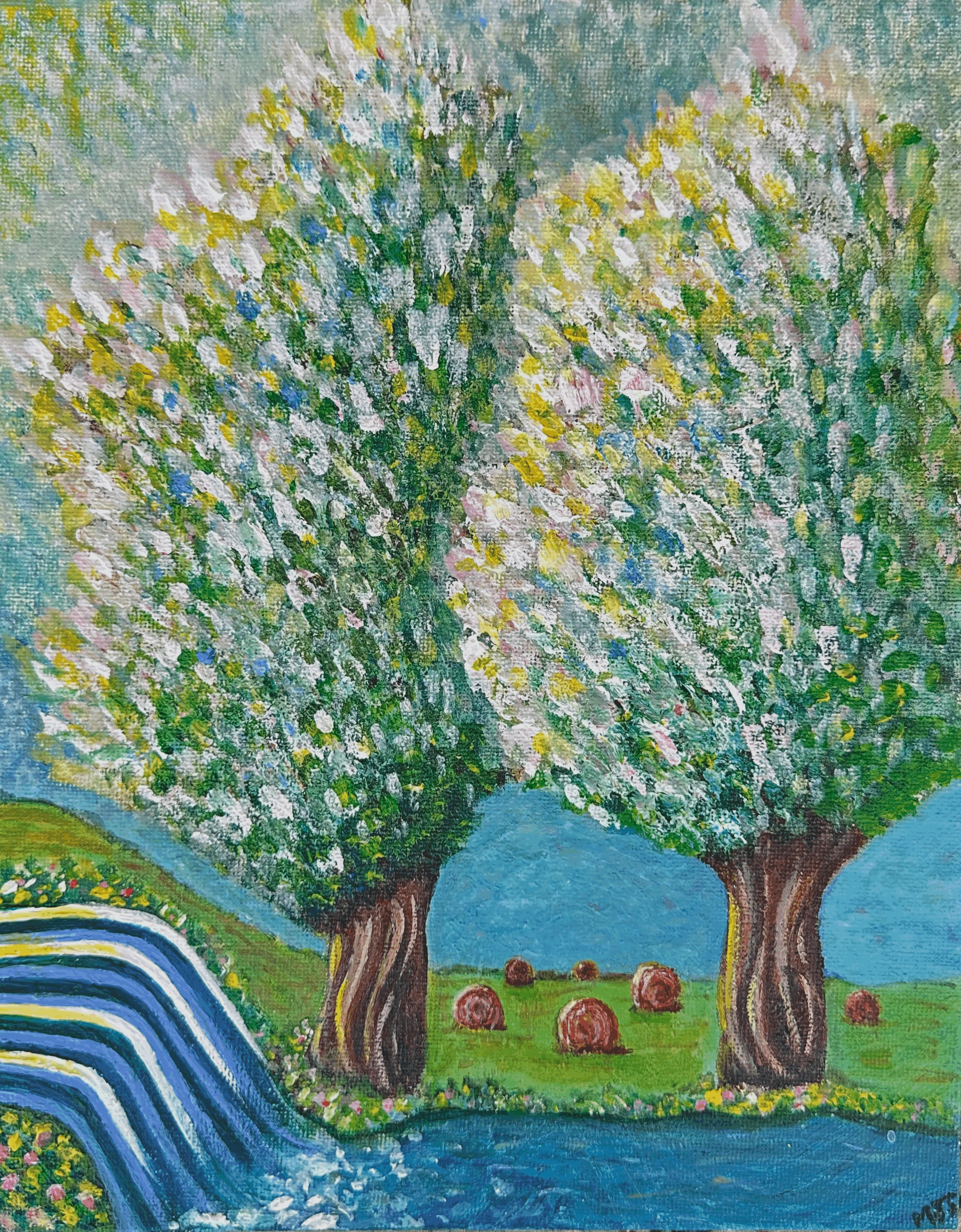 The Trees and Stream