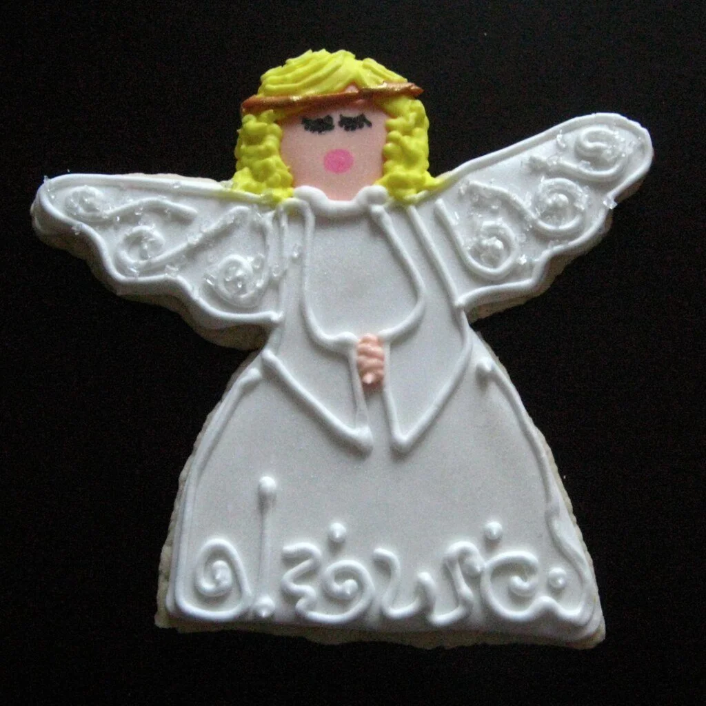 Christmas Angel Sugar Cookie