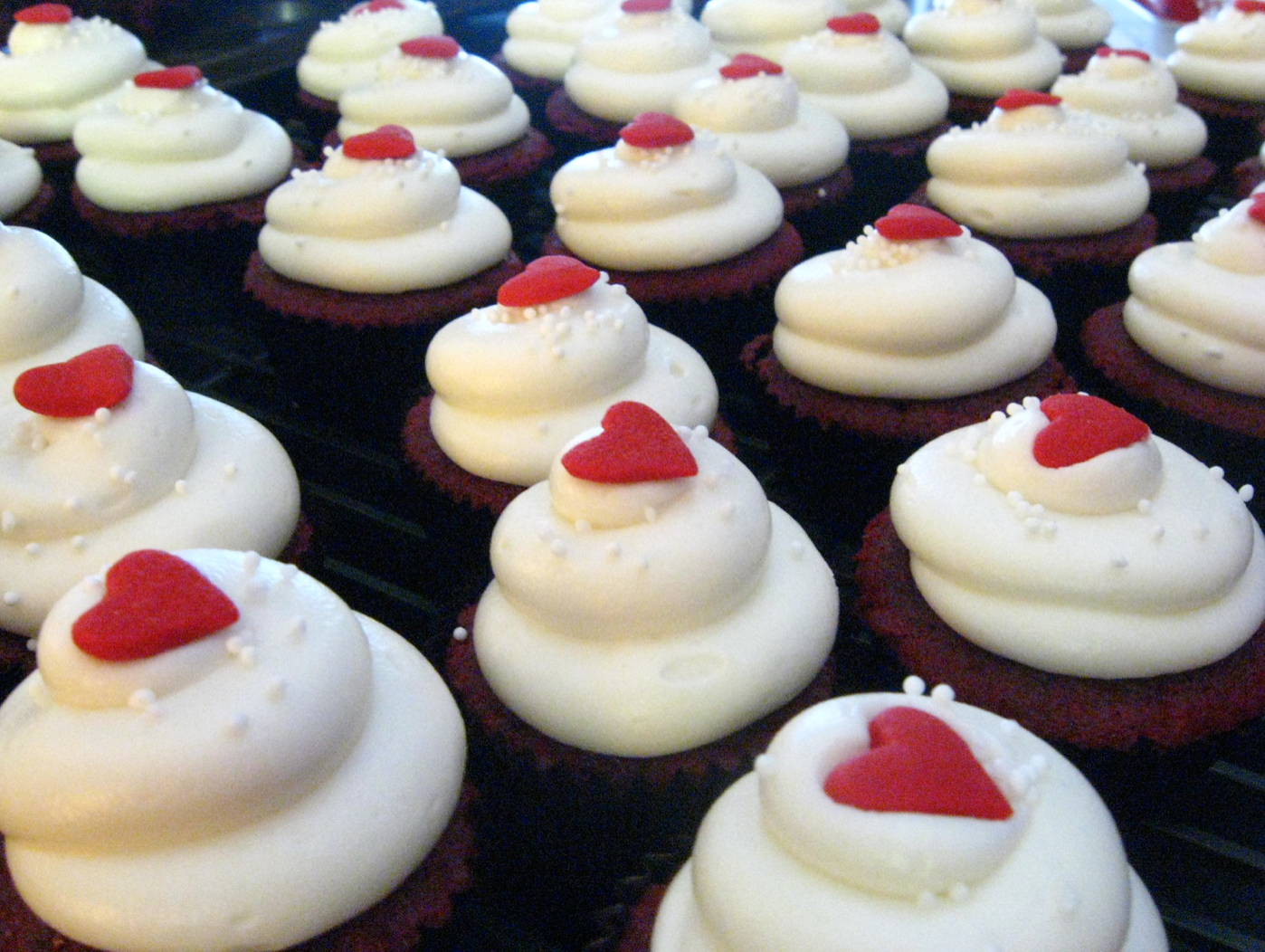 Mini Red Velvet Cupcakes