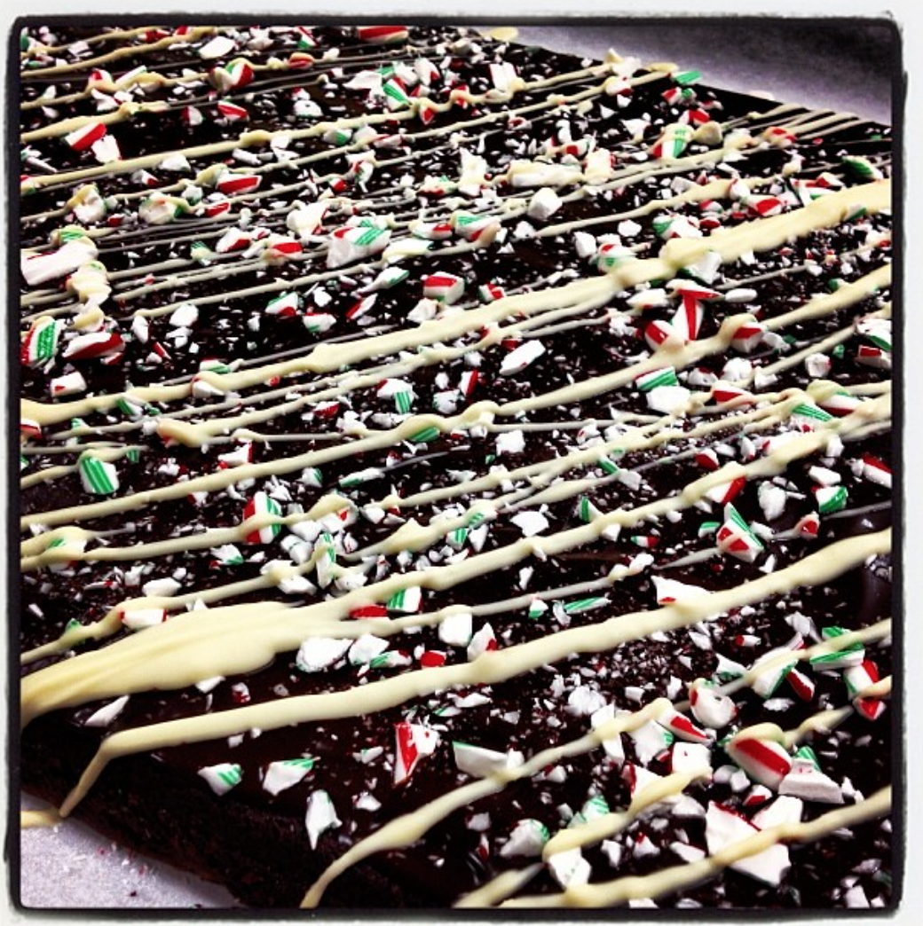 Christmas Peppermint Brownies