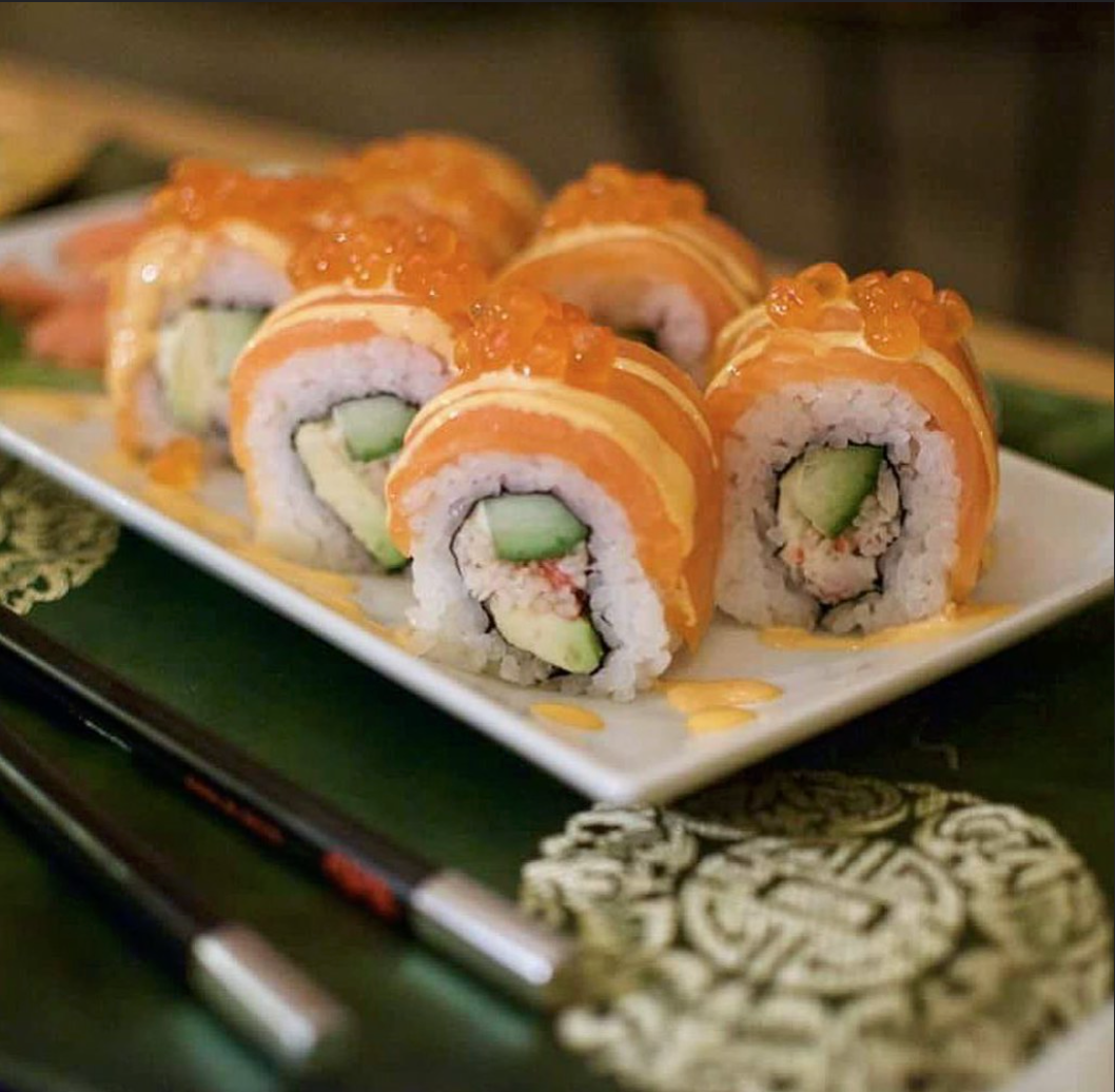 Canadian Roll-- Handrolled Sushi