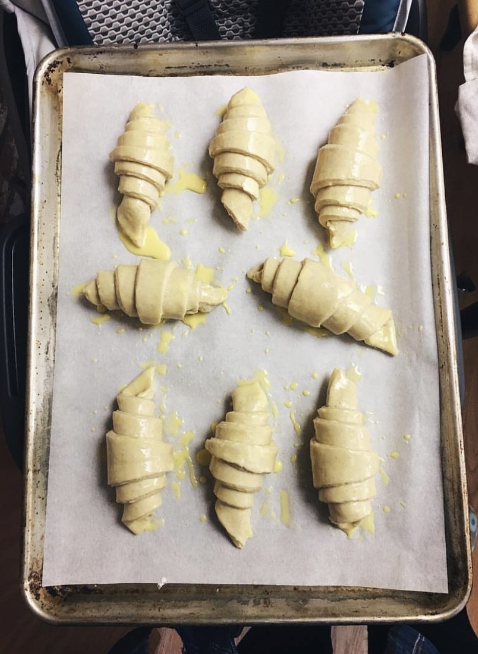 Butter Croissants Pre-Bake