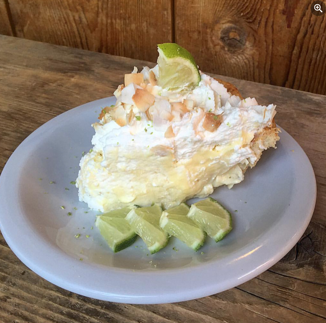 Key Lime Coconut Rum Pies