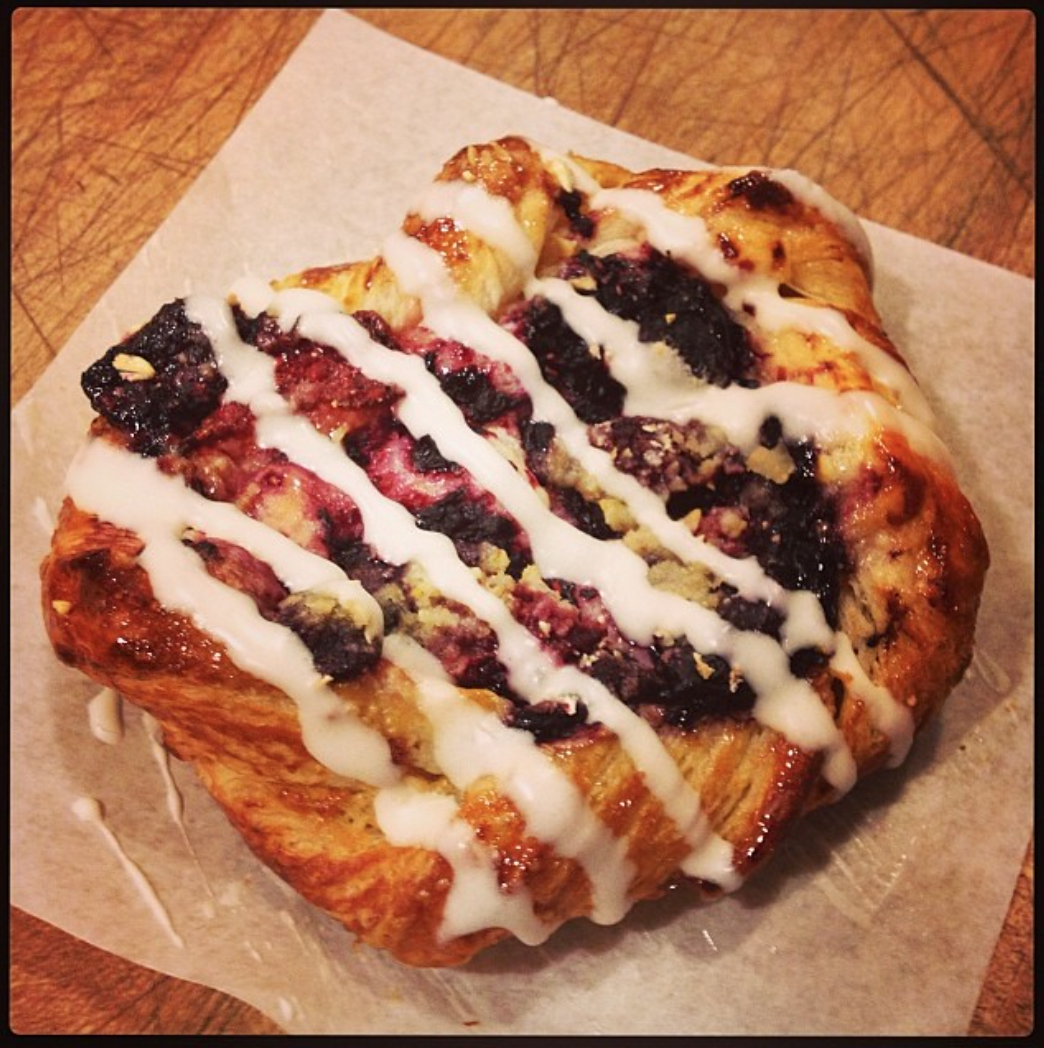 Berry Streusel Danishes