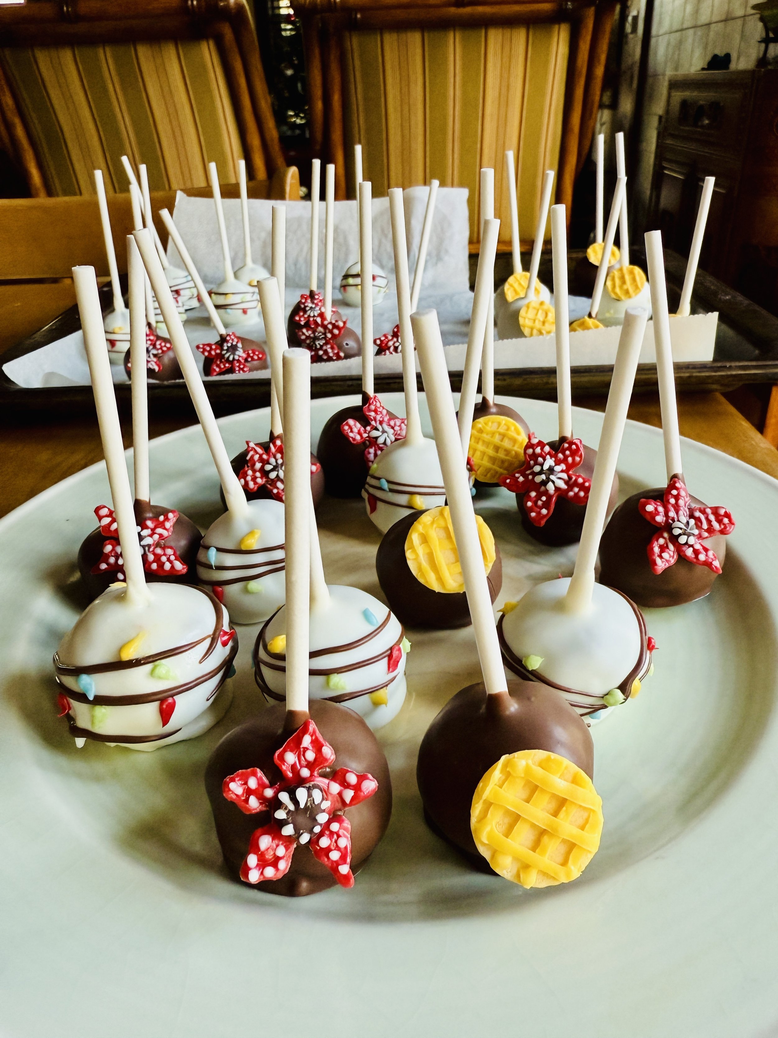 Stranger Things Oreo Cake Pops