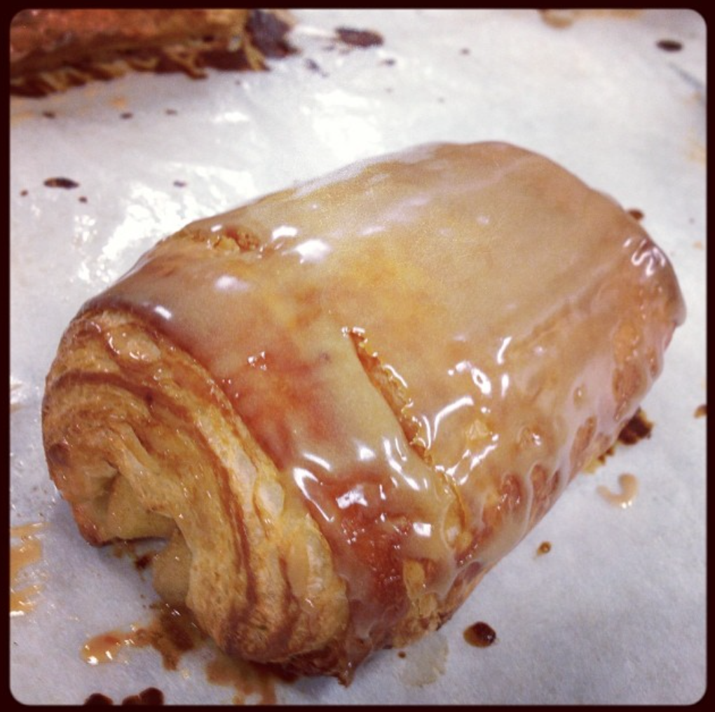 Apple Puff with Maple Glaze