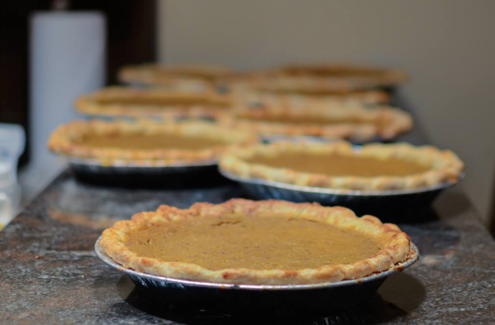 Pumpkin Pies for Thanksgiving