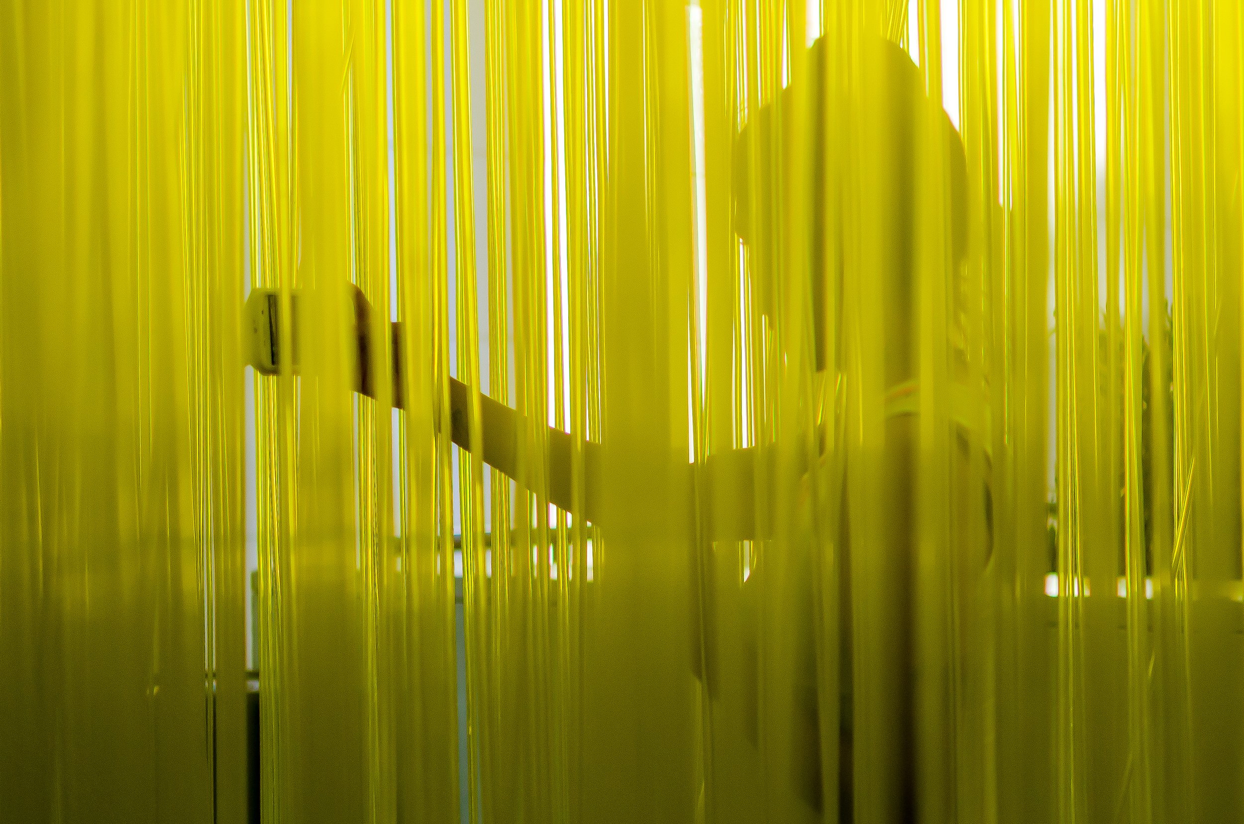 Girl in MOMA installation, Los Angeles