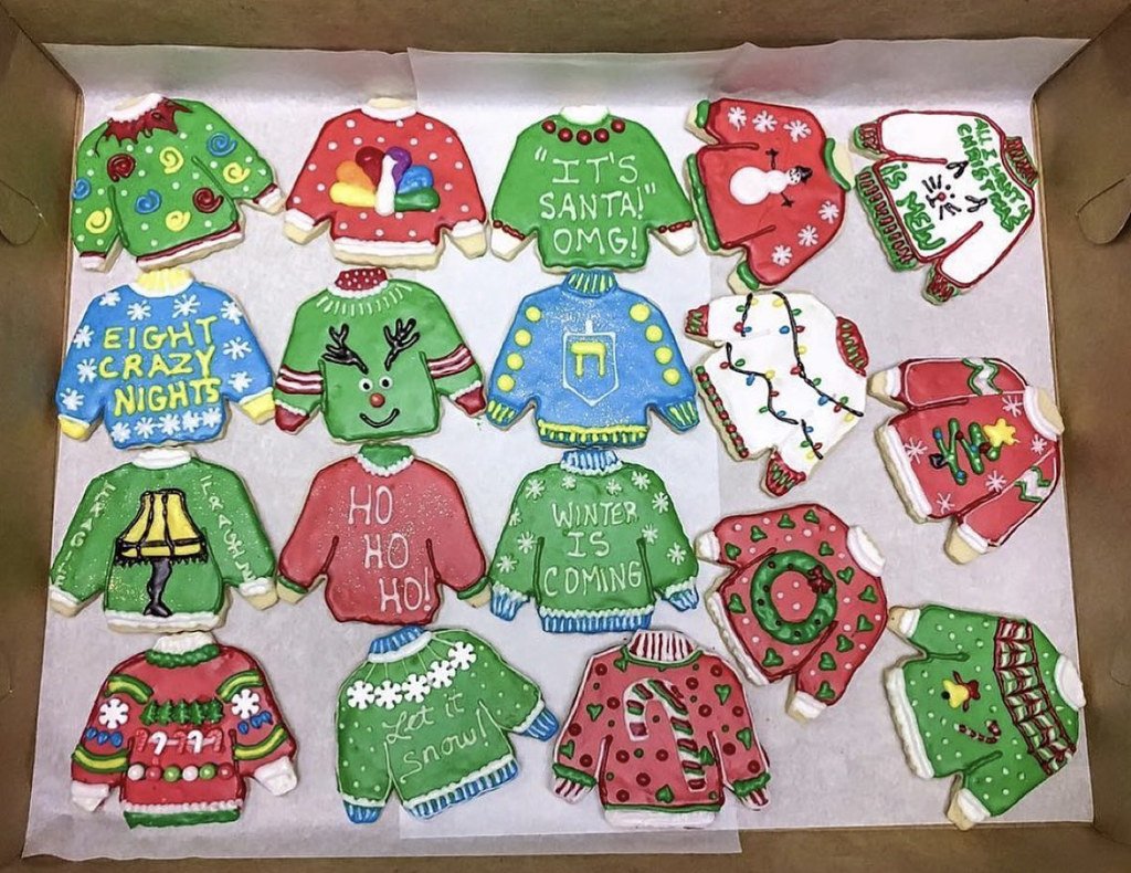 Ugly Sweater Christmas Cookies