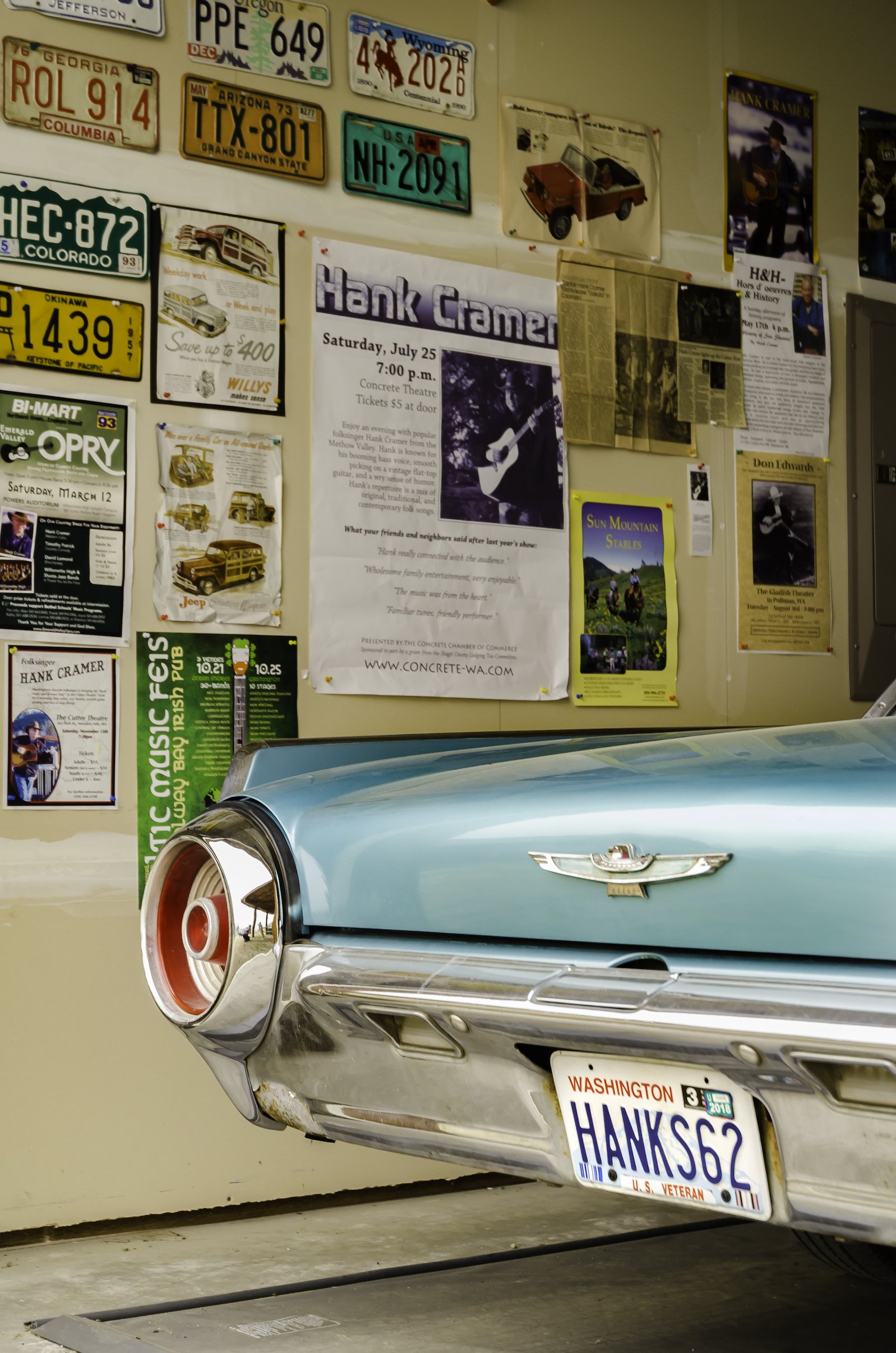 Hank's car, Twisp, Washington