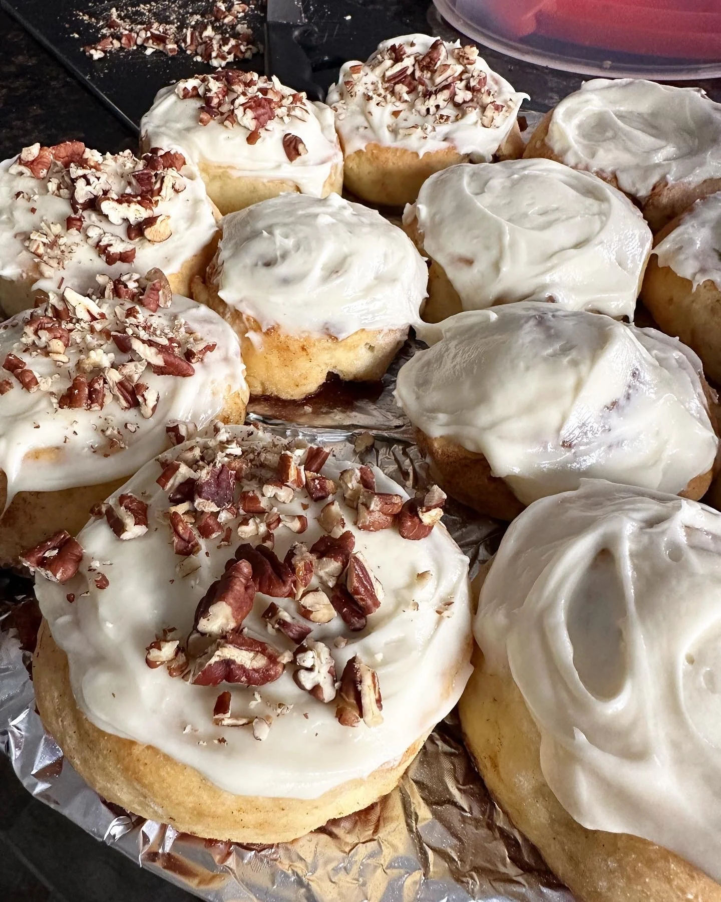 Pecan Cinnamon Rolls