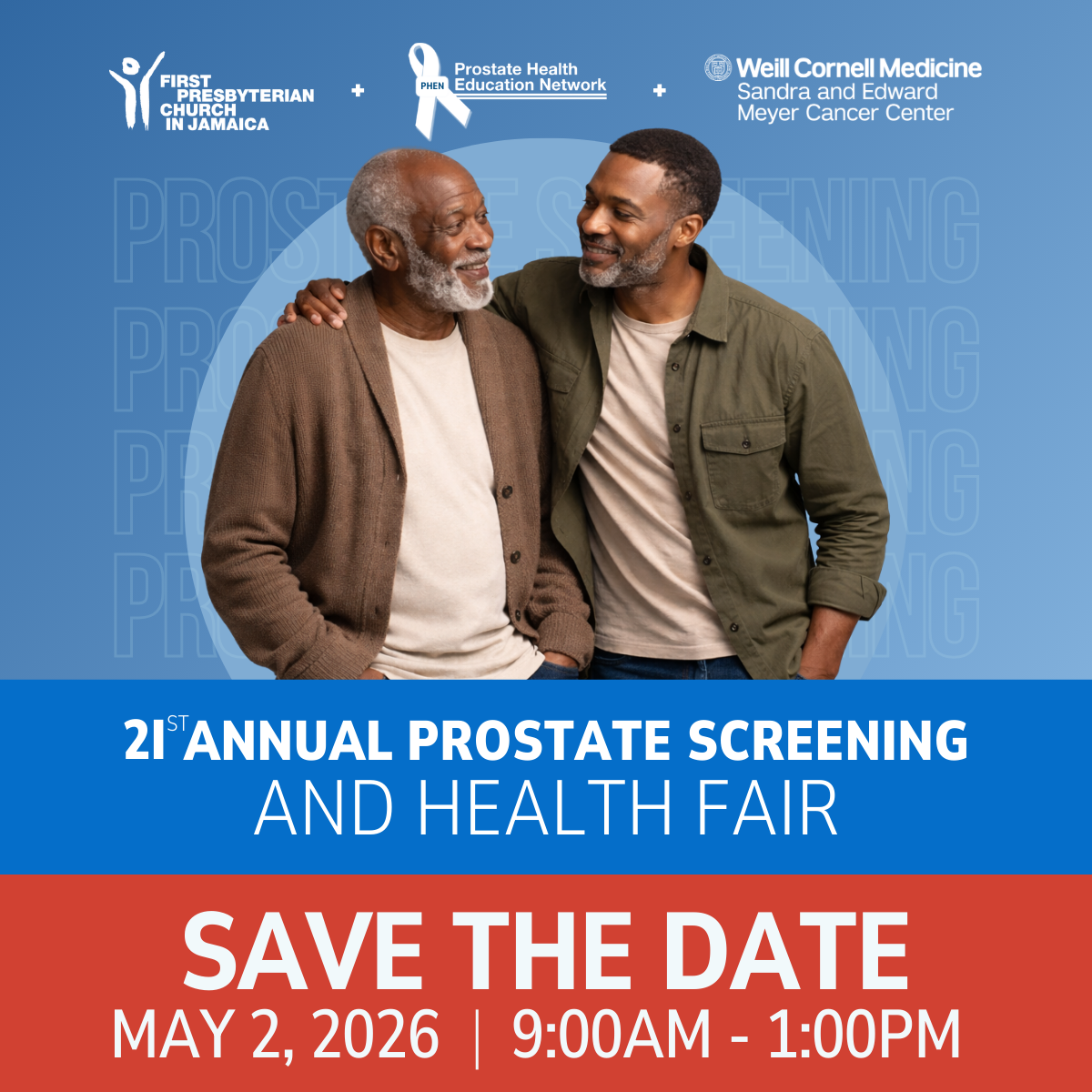 2Ist Annual Prostate Screening and Health Fair — First Presbyterian ...