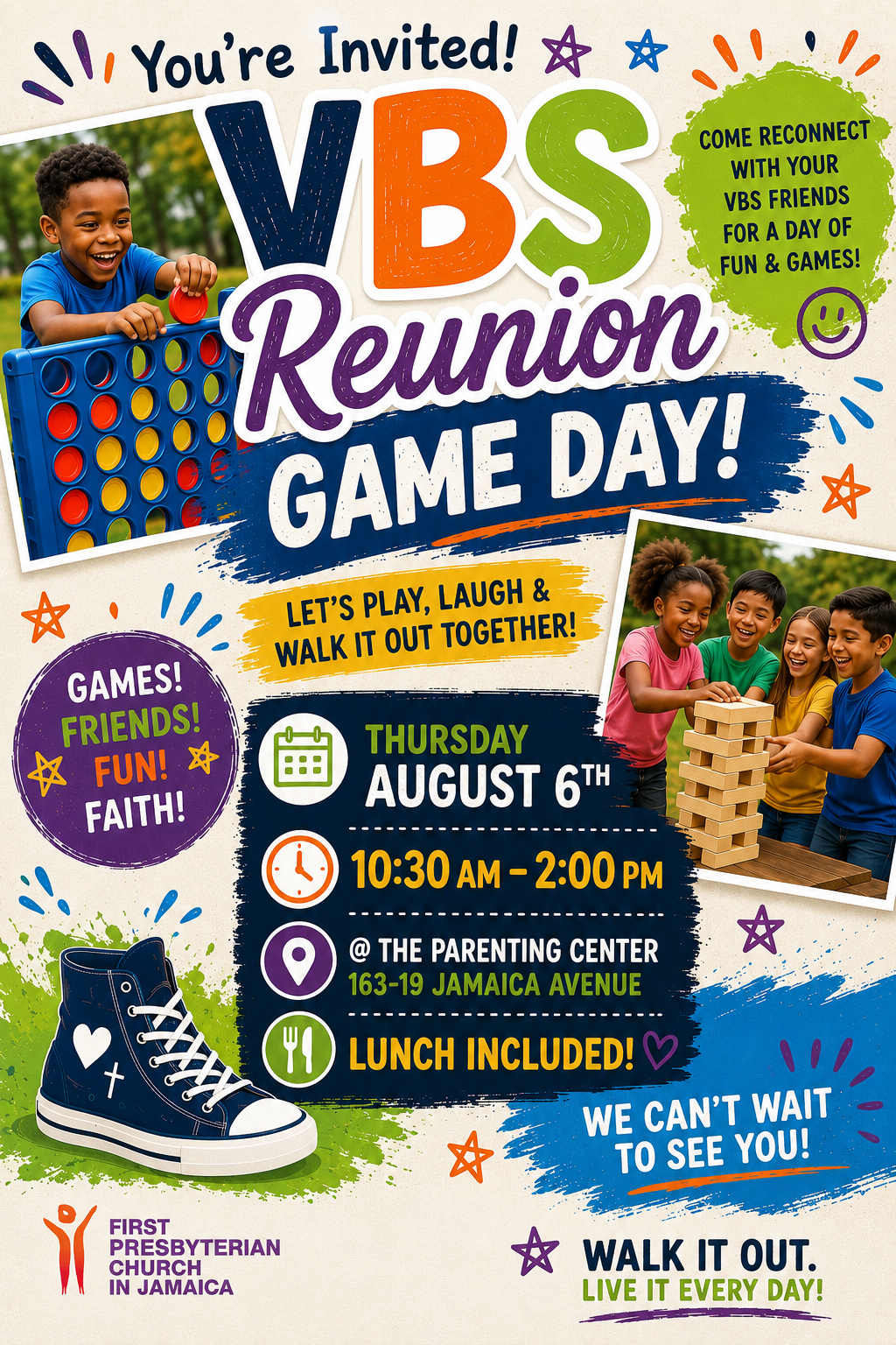 VBS Reunion Game Day