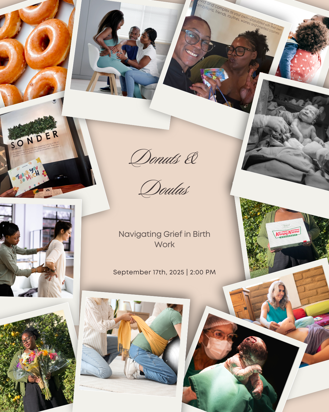 🍩 DONUTS & Doulas: Navigating Grief in Birth Work
