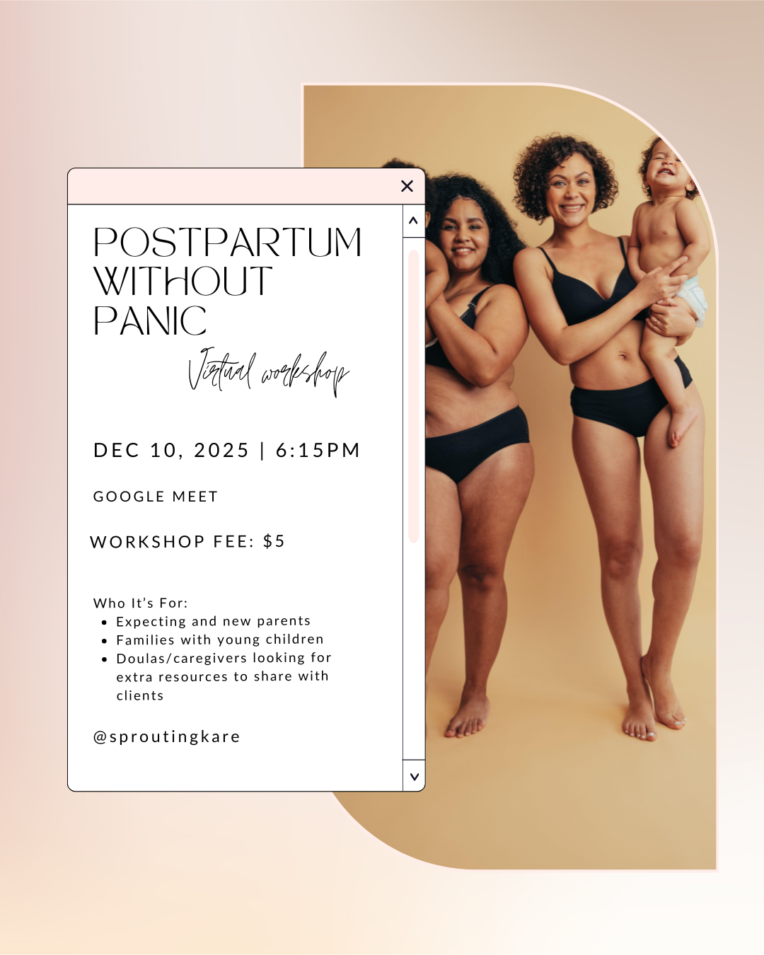 🎥 Postpartum Without Panic The First 40 Days