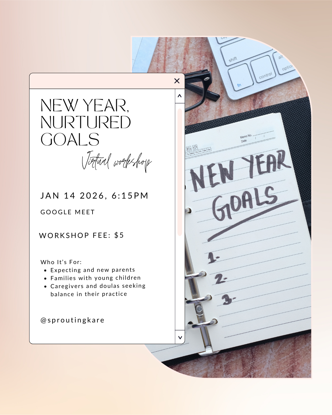 🎥 NEW Year, Nurtured Goals: Building Sustainable Routines for Families & Caregivers