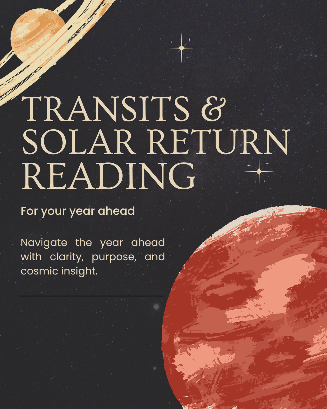 Transits &  Solar Return Reading