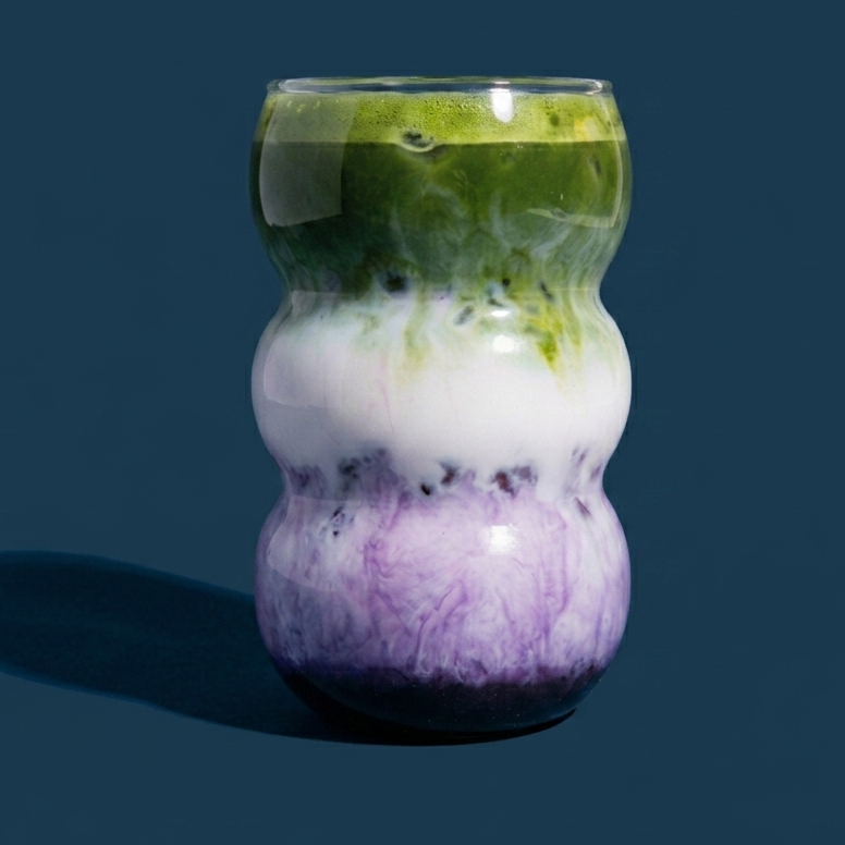 Ube Matcha Latte