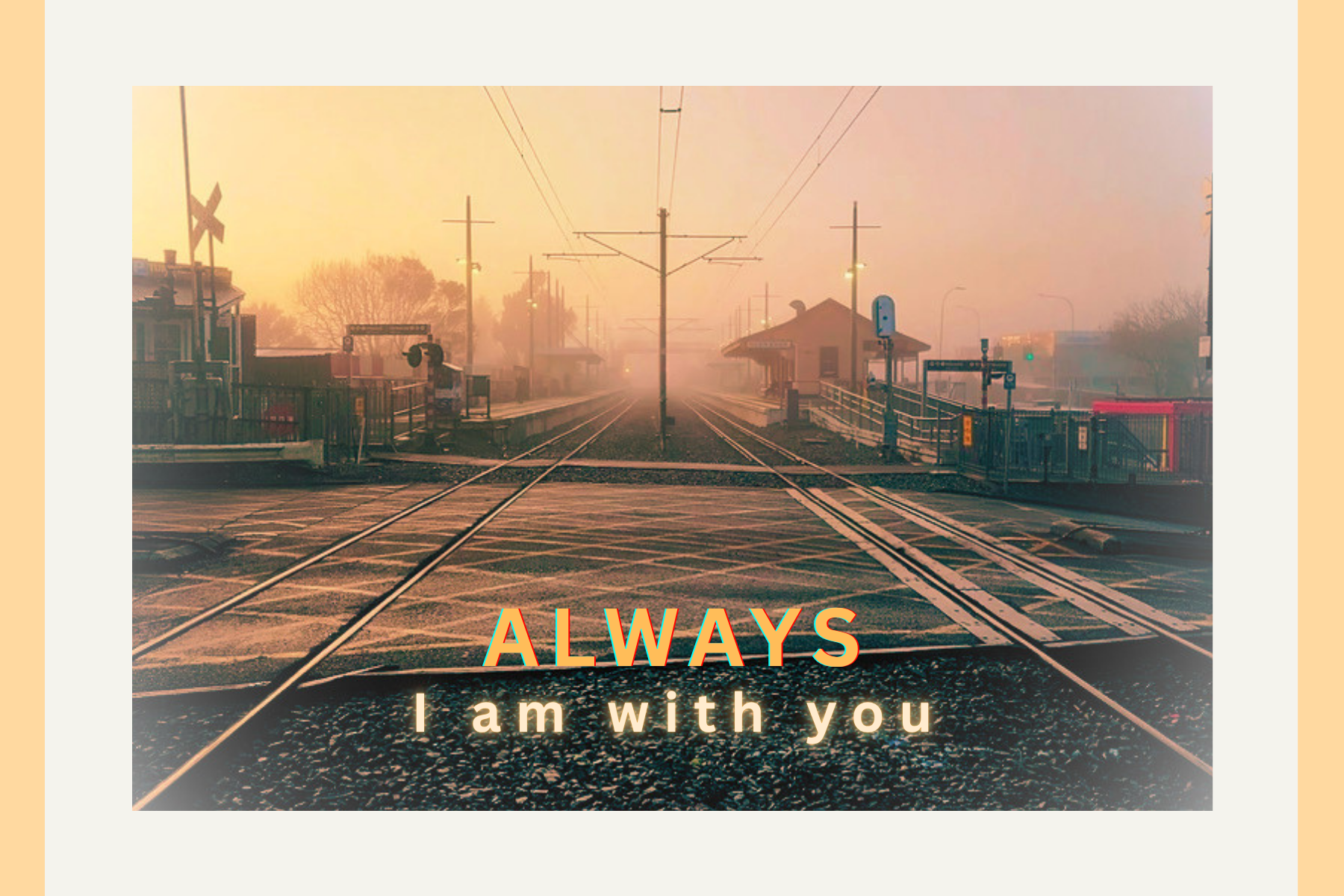 ALWAYS: 6x4 (15x10cm) Framed Print | The Reminder Series