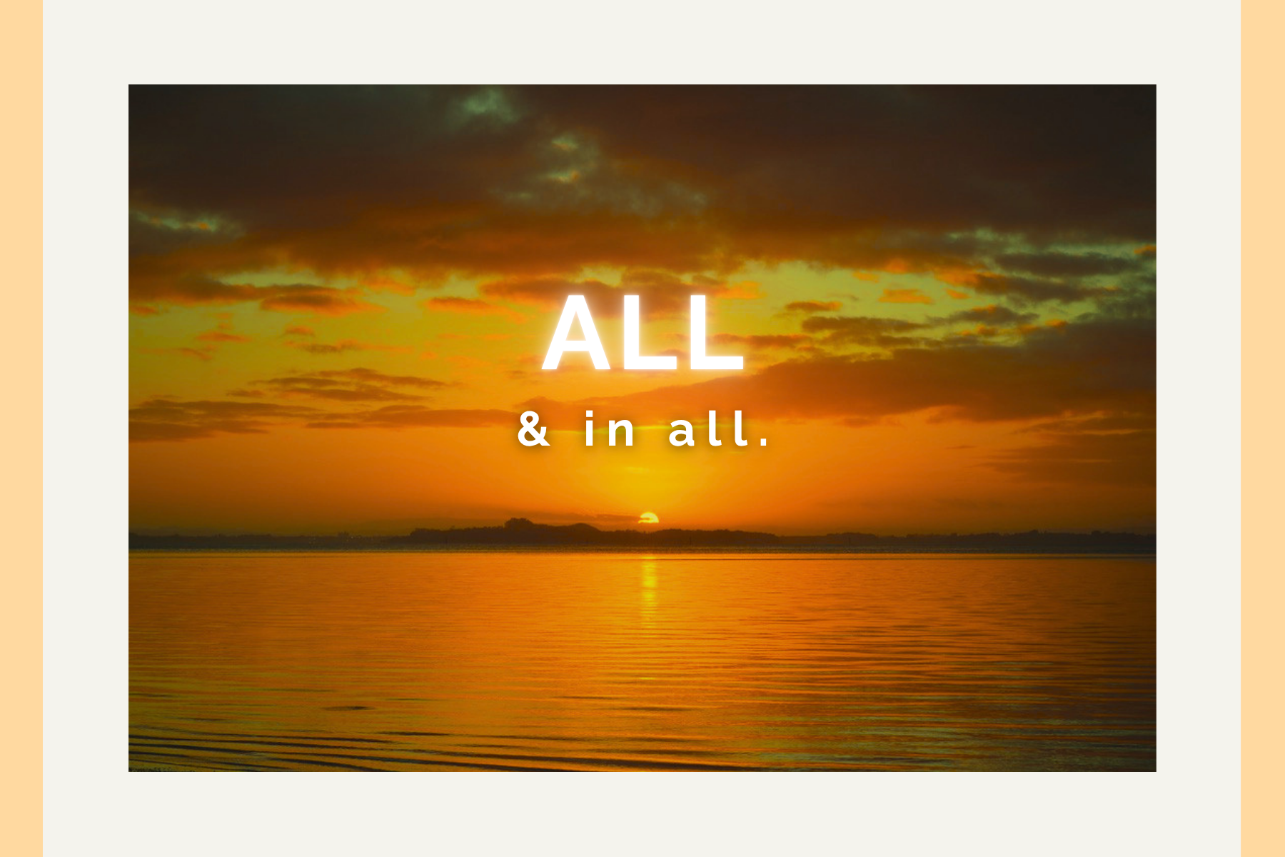 ALL:  6x4 (15x10cm) Framed Print | The Reminder Series