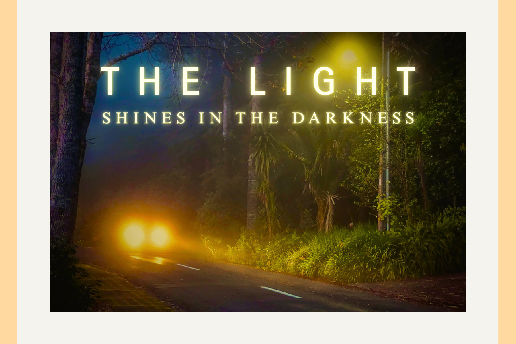 THE LIGHT: 6x4 (15x10cm) Framed Print | The Reminder Series
