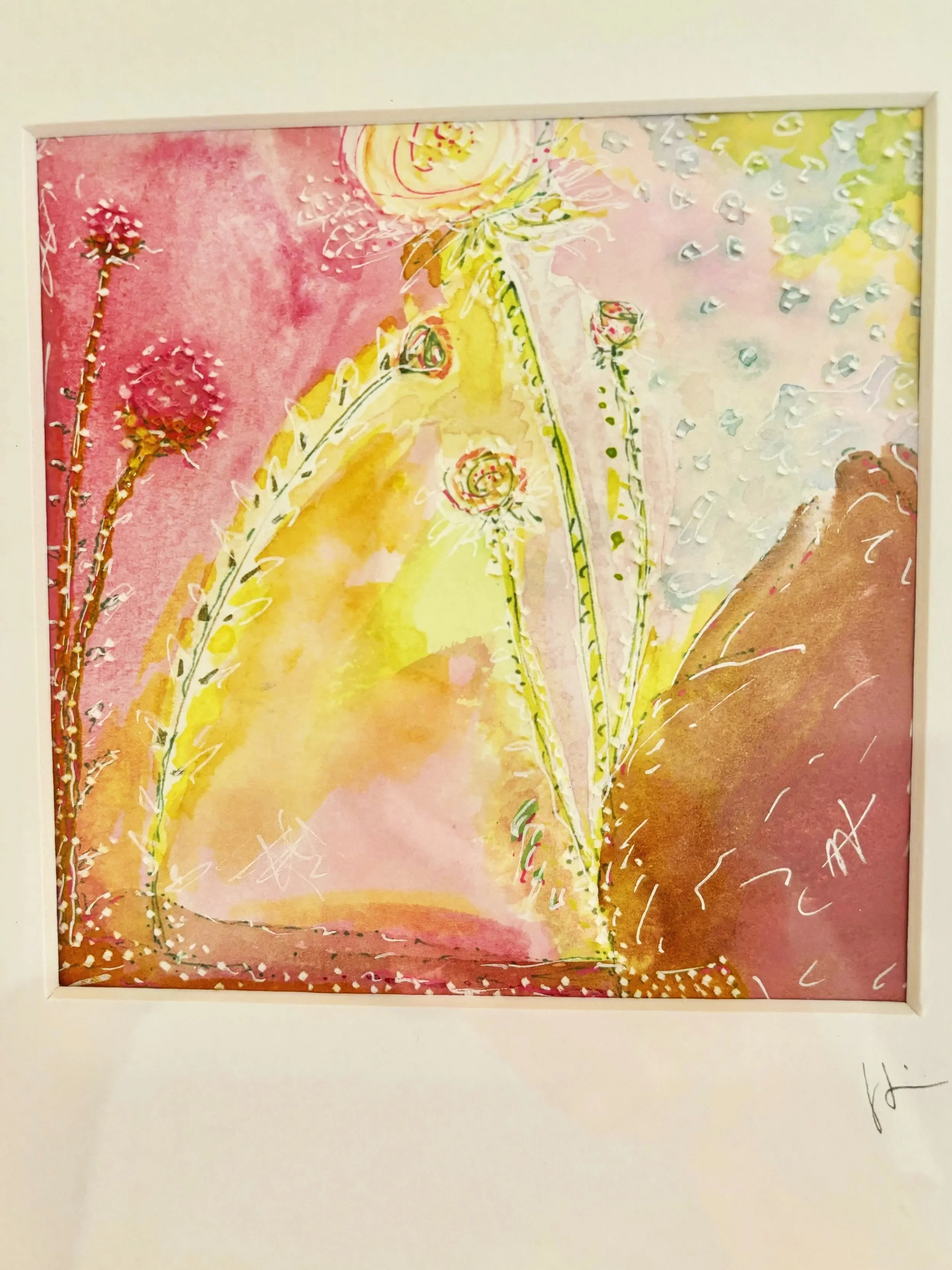 wildflowers at the beach