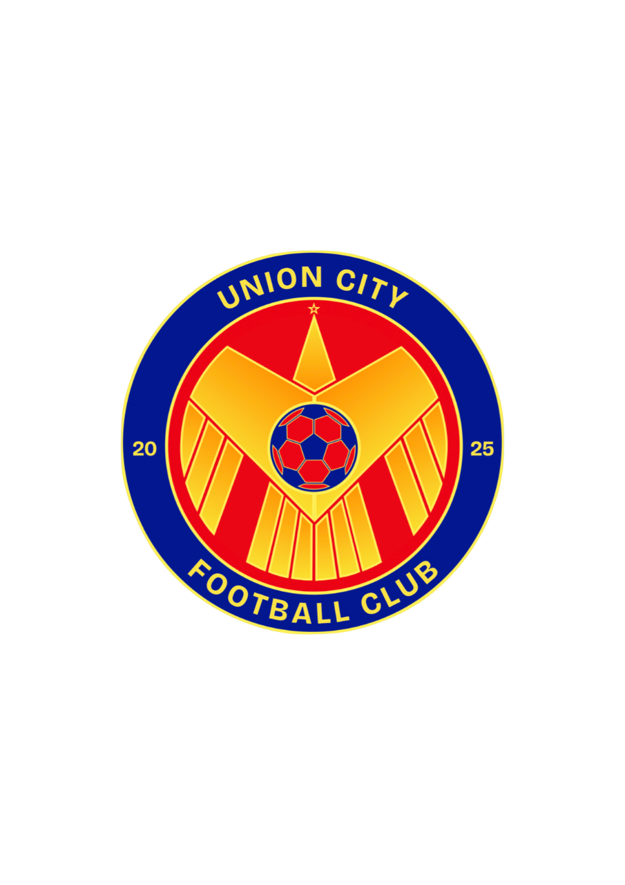 Logo of Union City Football Club with a shield featuring a soccer ball, a stylized eagle, and the year 1925.