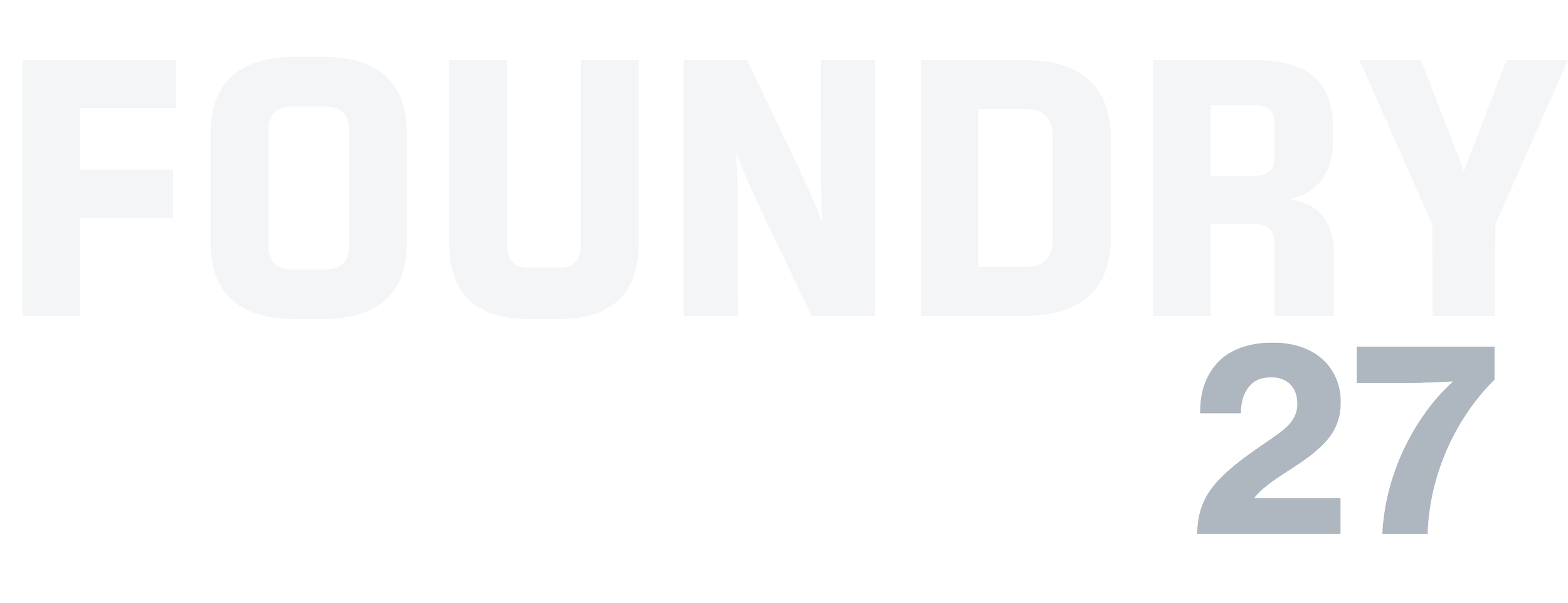 Foursquare logo with the number 27