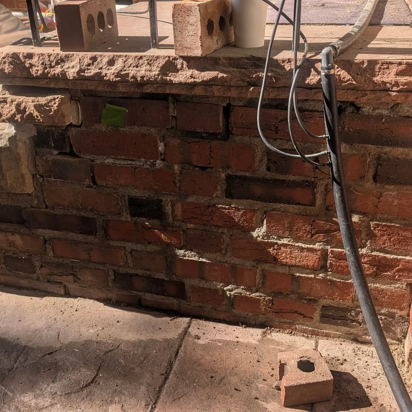 Historic Brick and Stone Restoration. Before and Afters with process videos