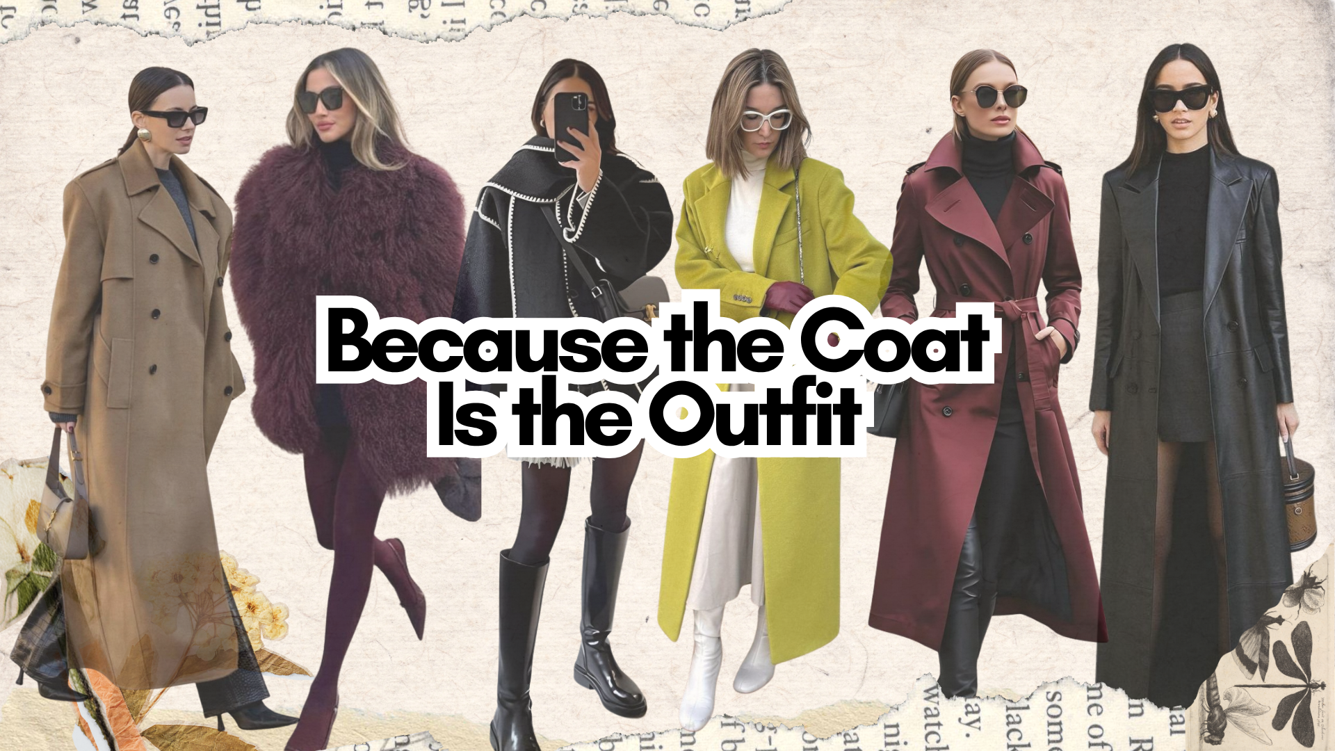 Which Coat Styles Are Actually Worth Wearing This Fall/Winter?