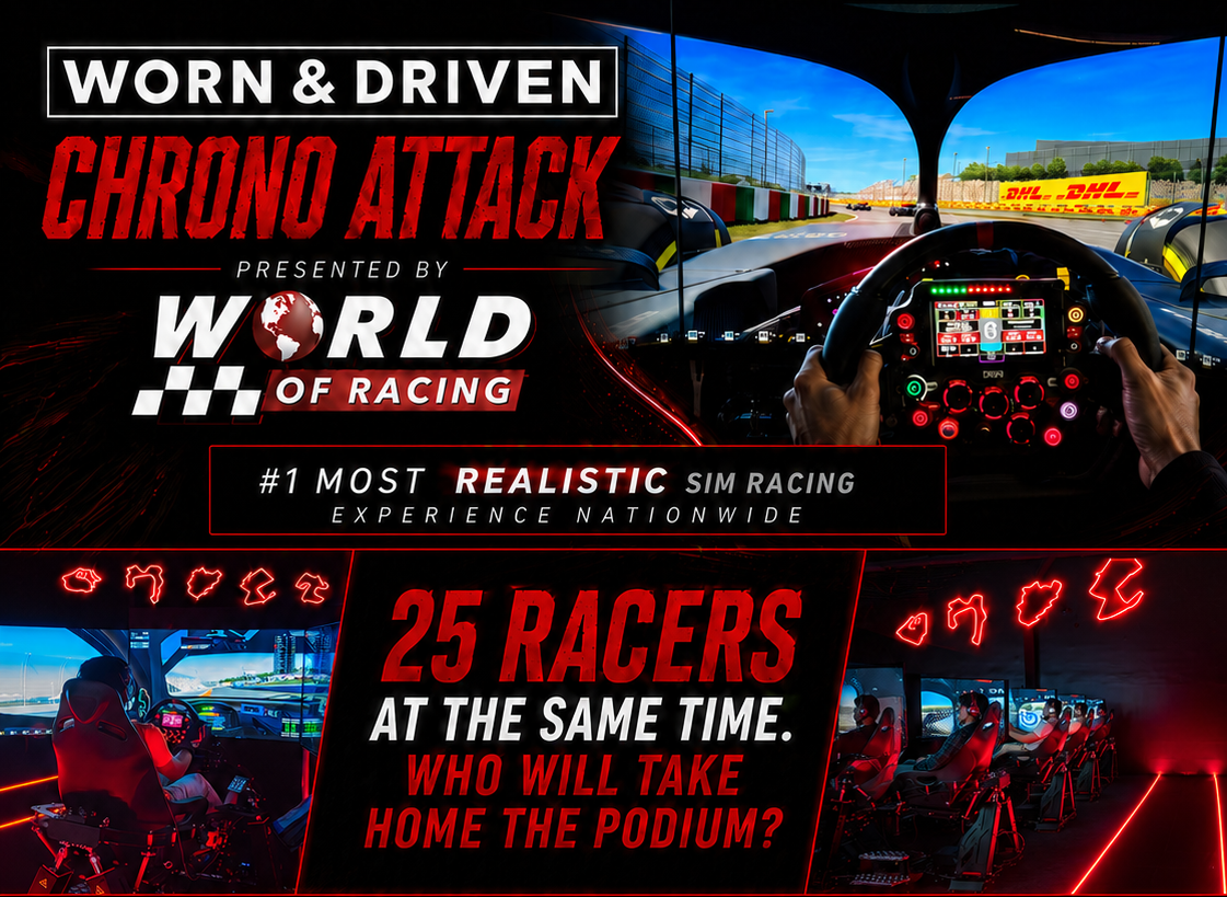  WORN & DRIVEN Chrono Attack, Presented by World of Racing 
