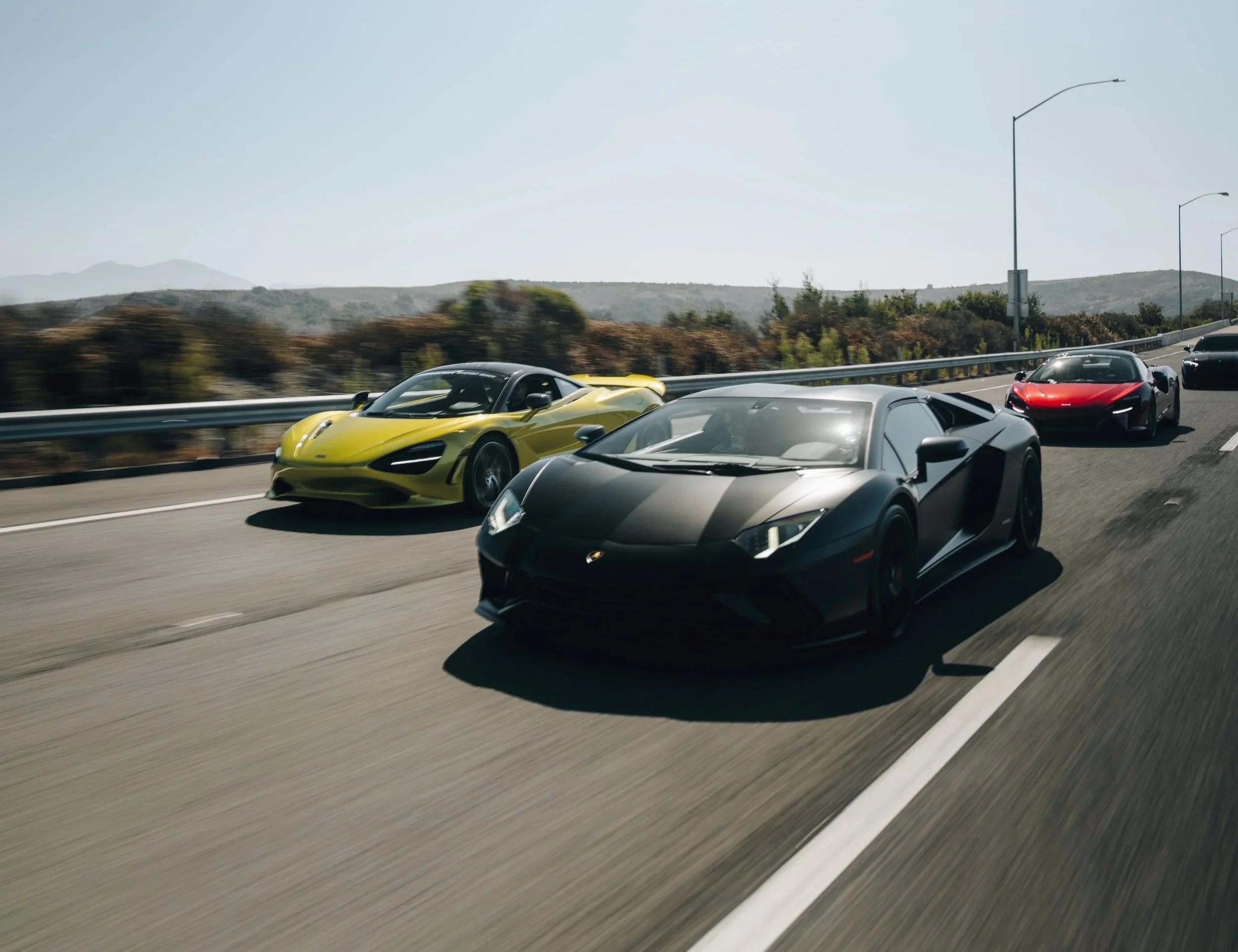 McLaren and Lamborghini