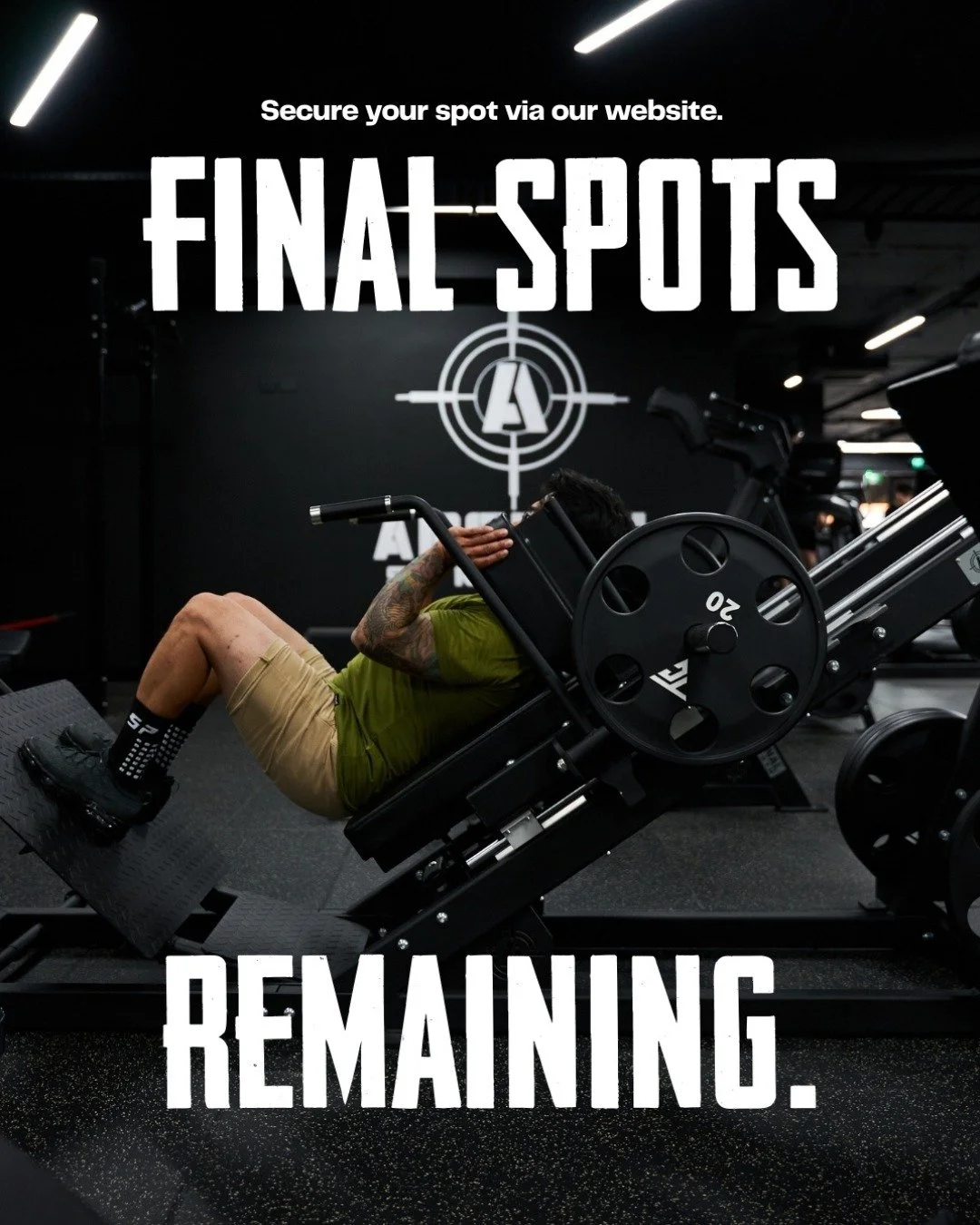 Final spots remaining.

When they&rsquo;re filled,
this promo ends.

Secure your spot via our website.
thecompound.au
Use code REDDRAGON

#CabramattaGym #CabramattaFitness #WesternSydneyGym #SydneyStrength #StrengthTraining #PremiumGym #LocalGym #The