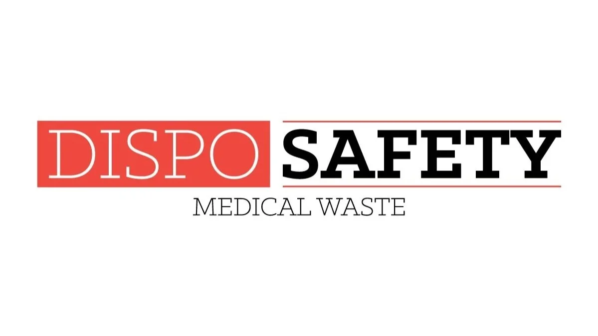 A clean, professional logo created for the Disposafety product line, designed to communicate safety, reliability, and easy recognition across healthcare materials.