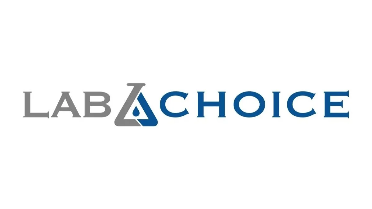 A clean, modern logo created for a laboratory product line, designed to feel precise, professional, and appropriate for clinical and research environments.