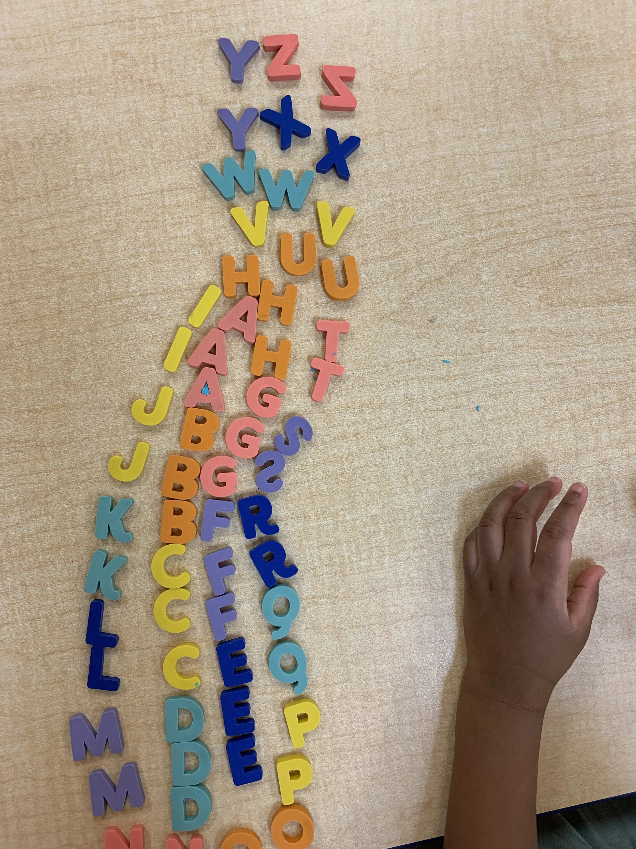 Child playing with toys in speech therapy in Philadelphia