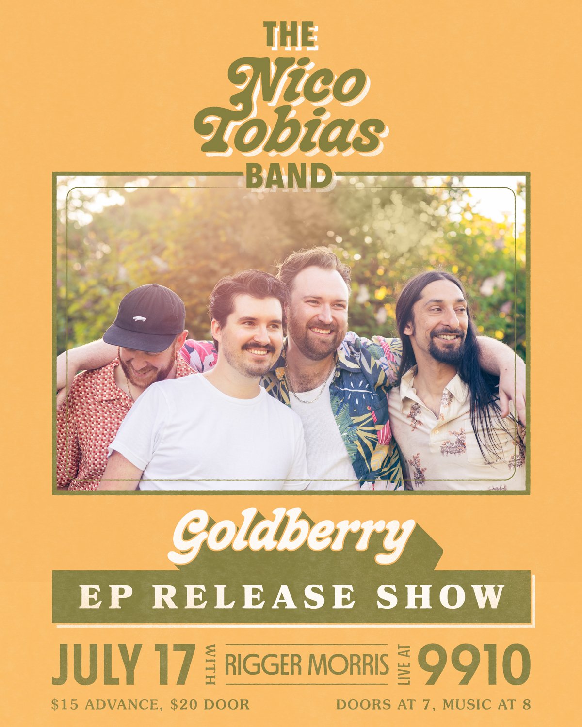 "Goldberry" EP Release w/ Rigger Morris @ 9910