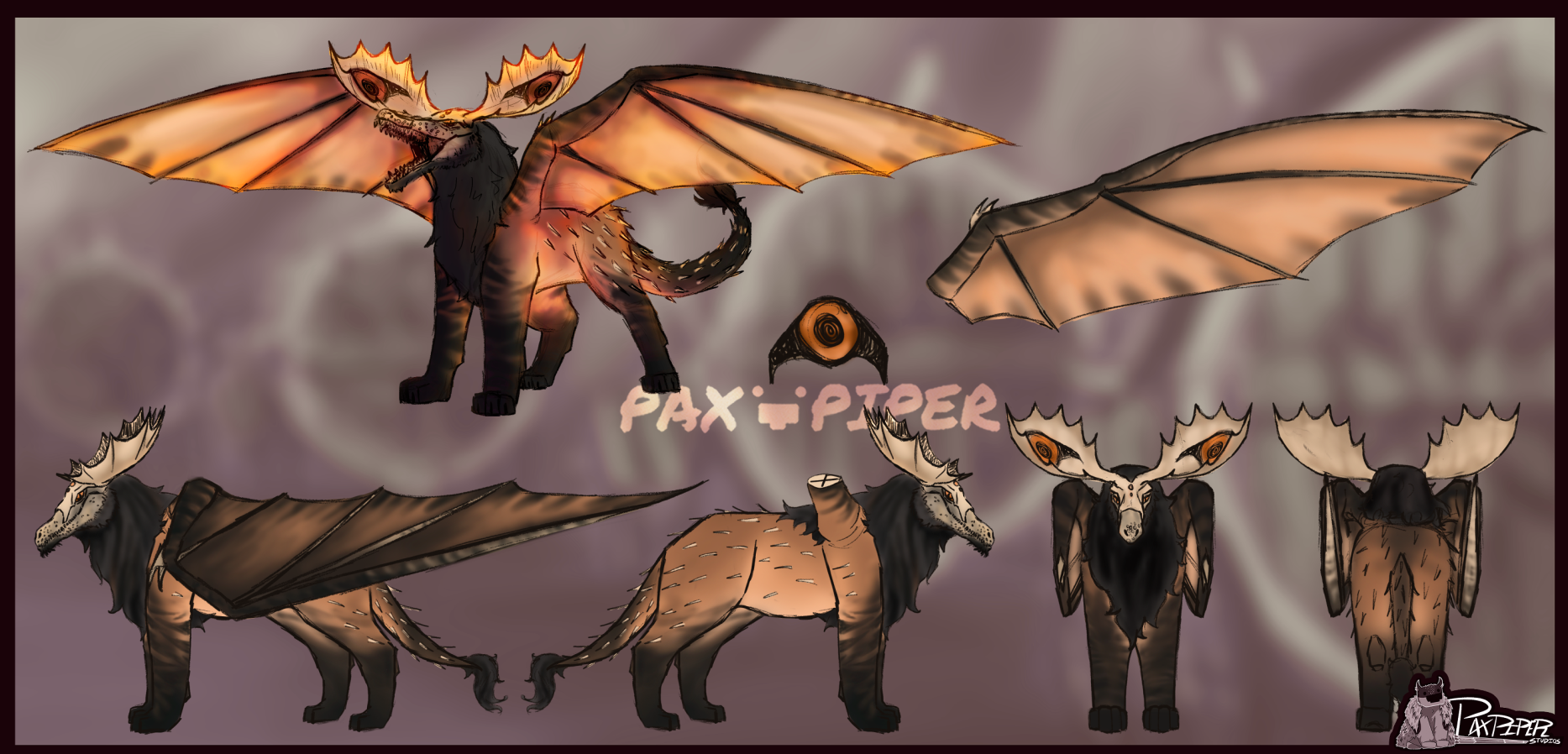 Dragonmasks: Dragon Turnaround - Photoshop