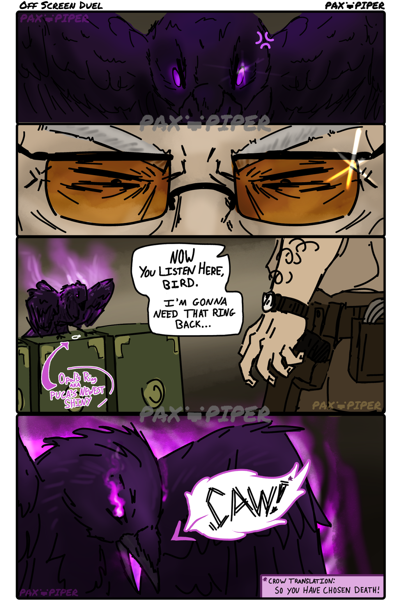 Off Screen Duel - Clip Studio Paint