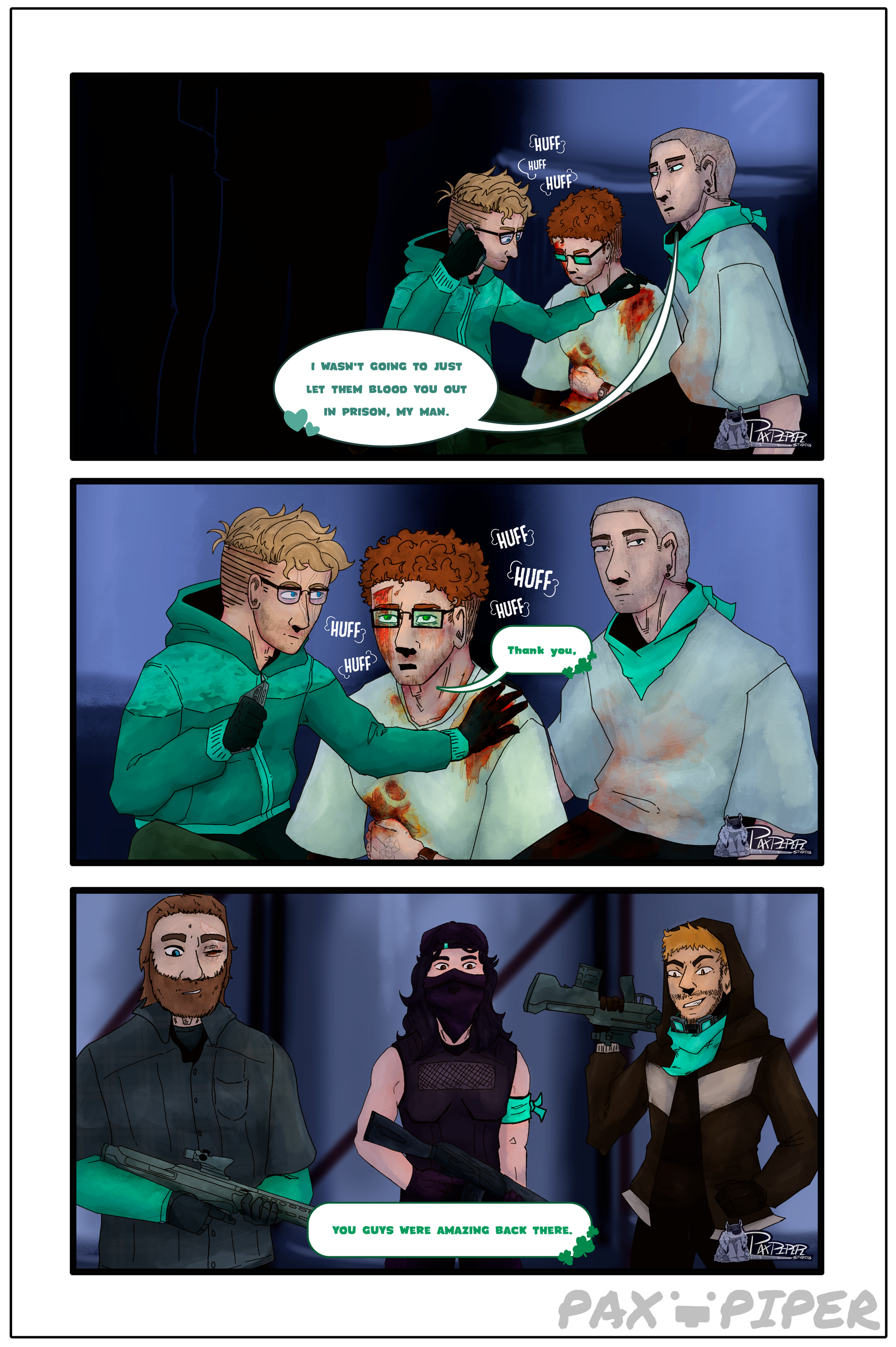 Hounds Saving Sean - Clip Studio Paint 