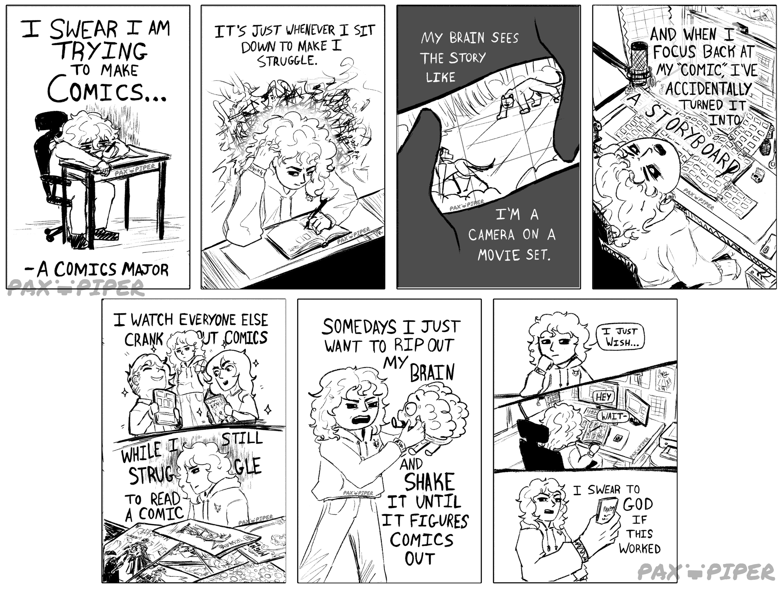 I Swear I am Trying to make Comics - Clip Studio Paint