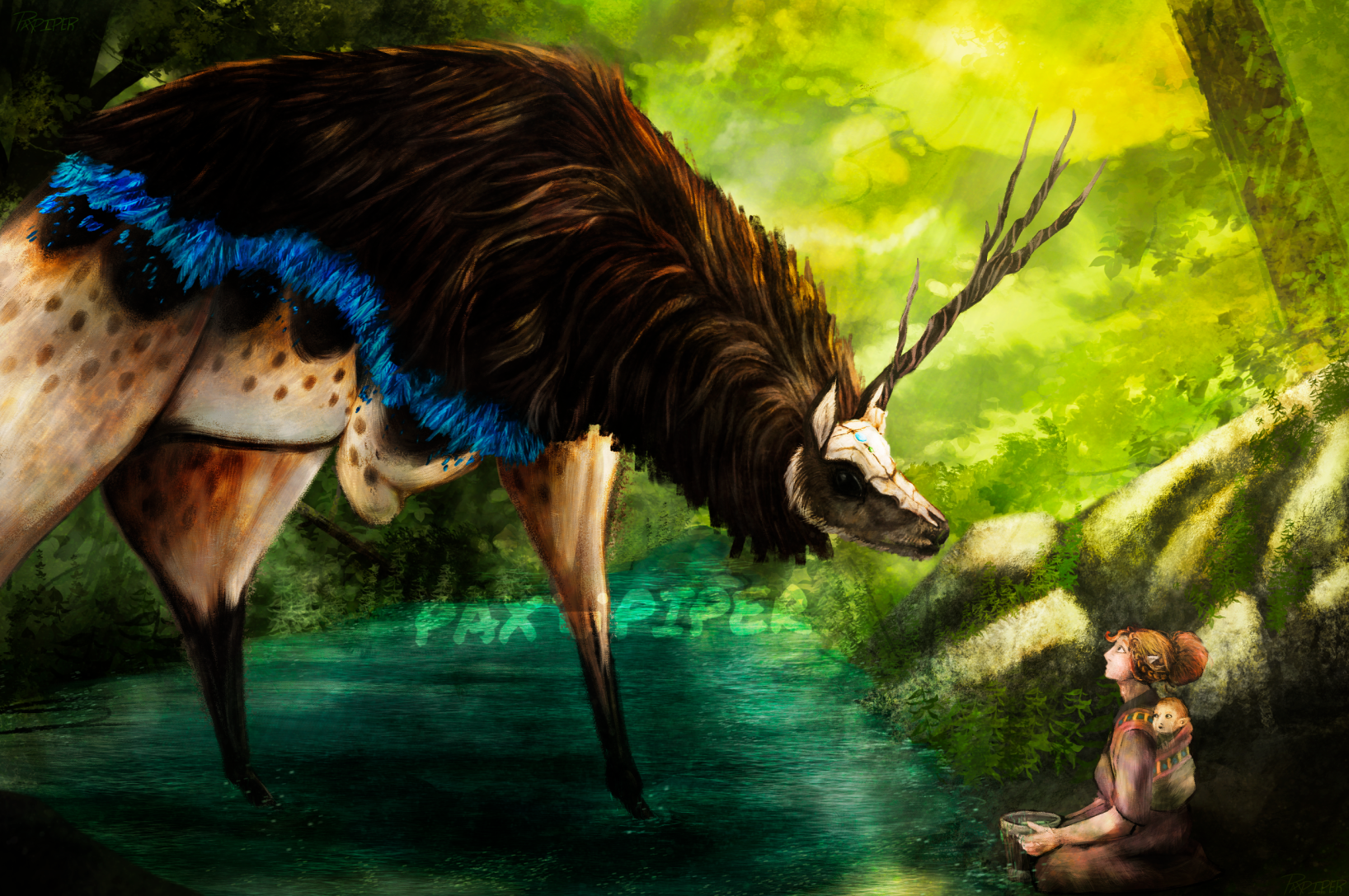 Dragonmasks: Forest Guardian - Photoshop
