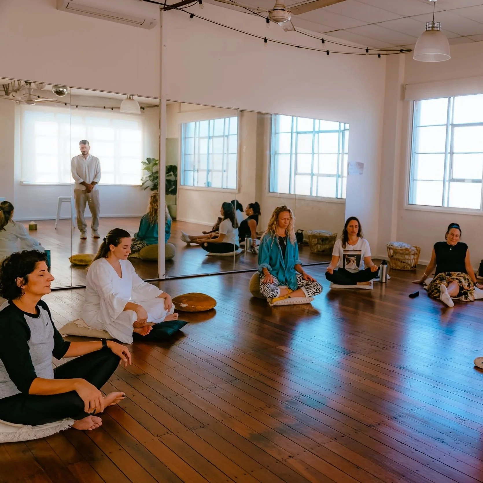 Daniel Del Monte facilitating a Family constellation workshop in Sydney