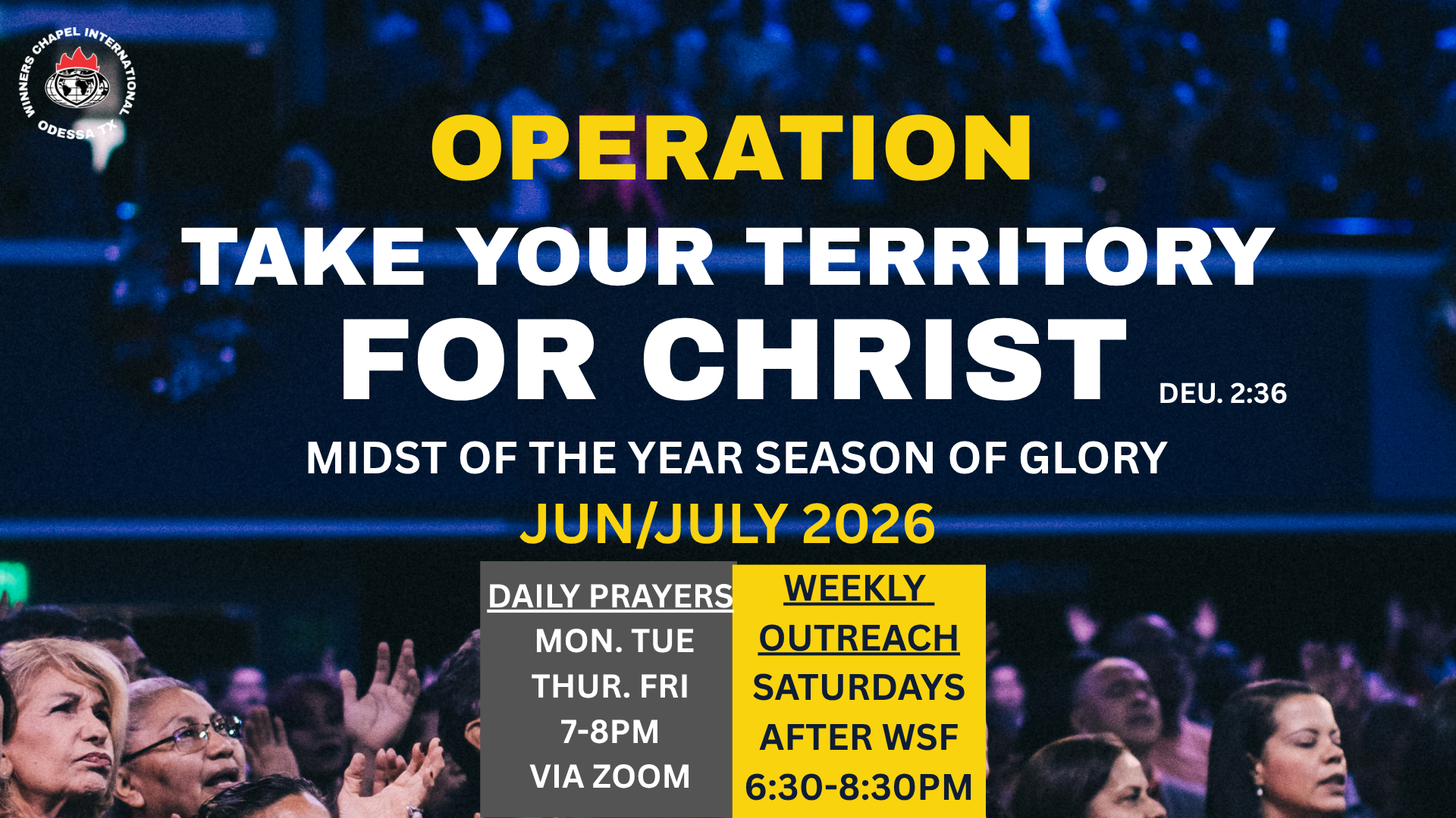Operation Take Your Territory for Christ