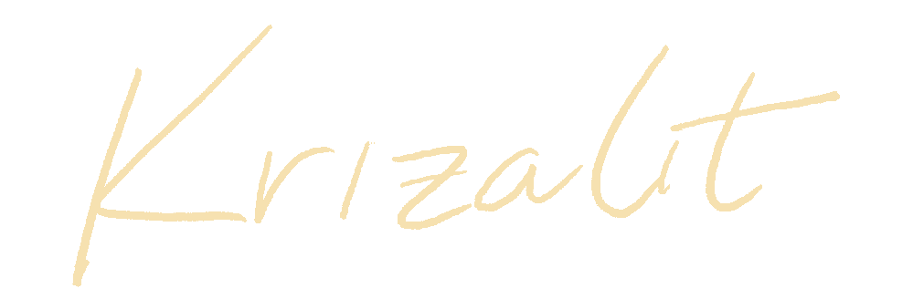 Krizalt written in cursive handwriting