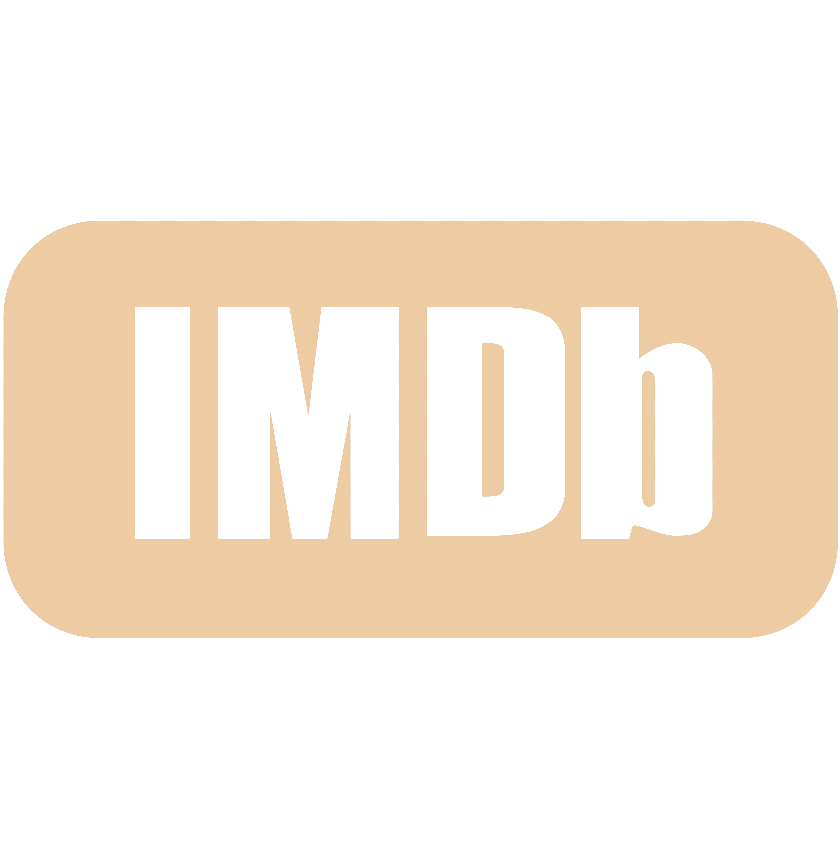 The IMDb logo with a beige background and black text.