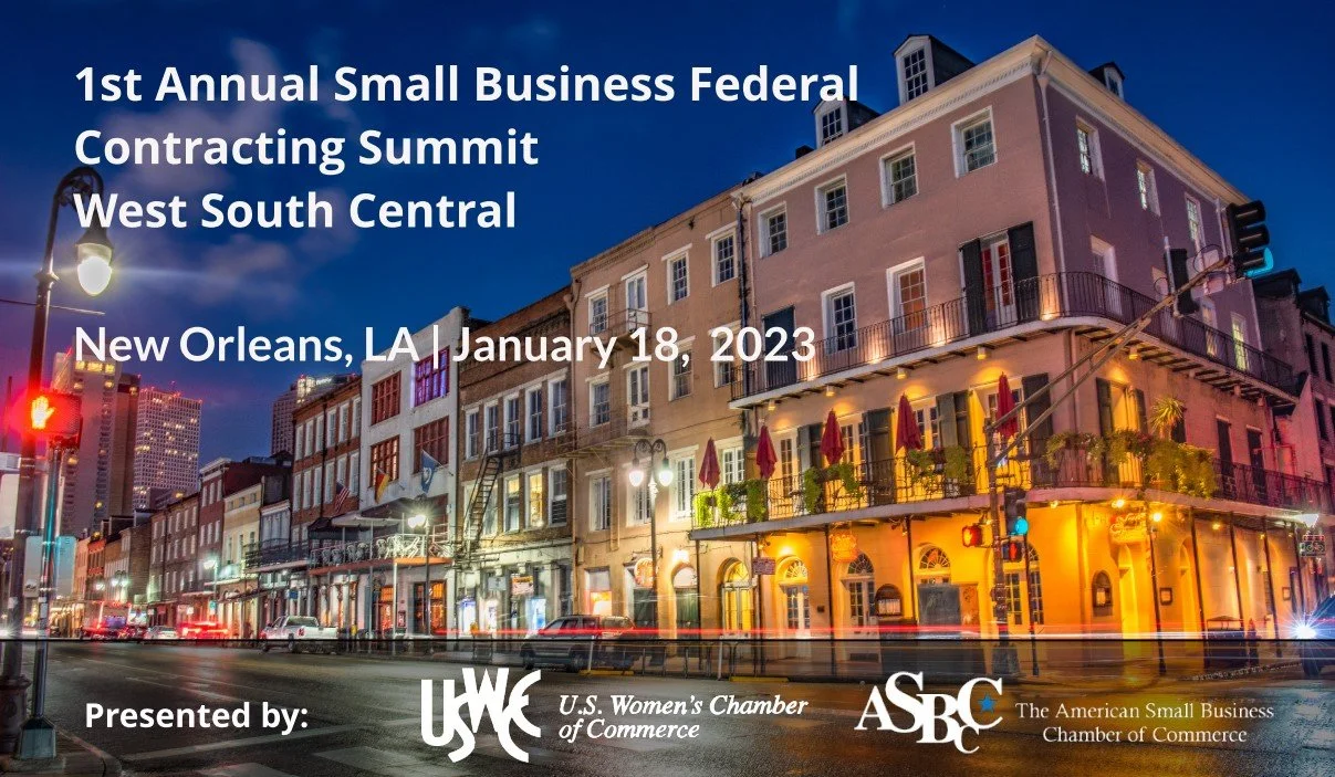1st Annual National Small Business Contracting Summit | New Orleans, LA (Live 01/18/23)
